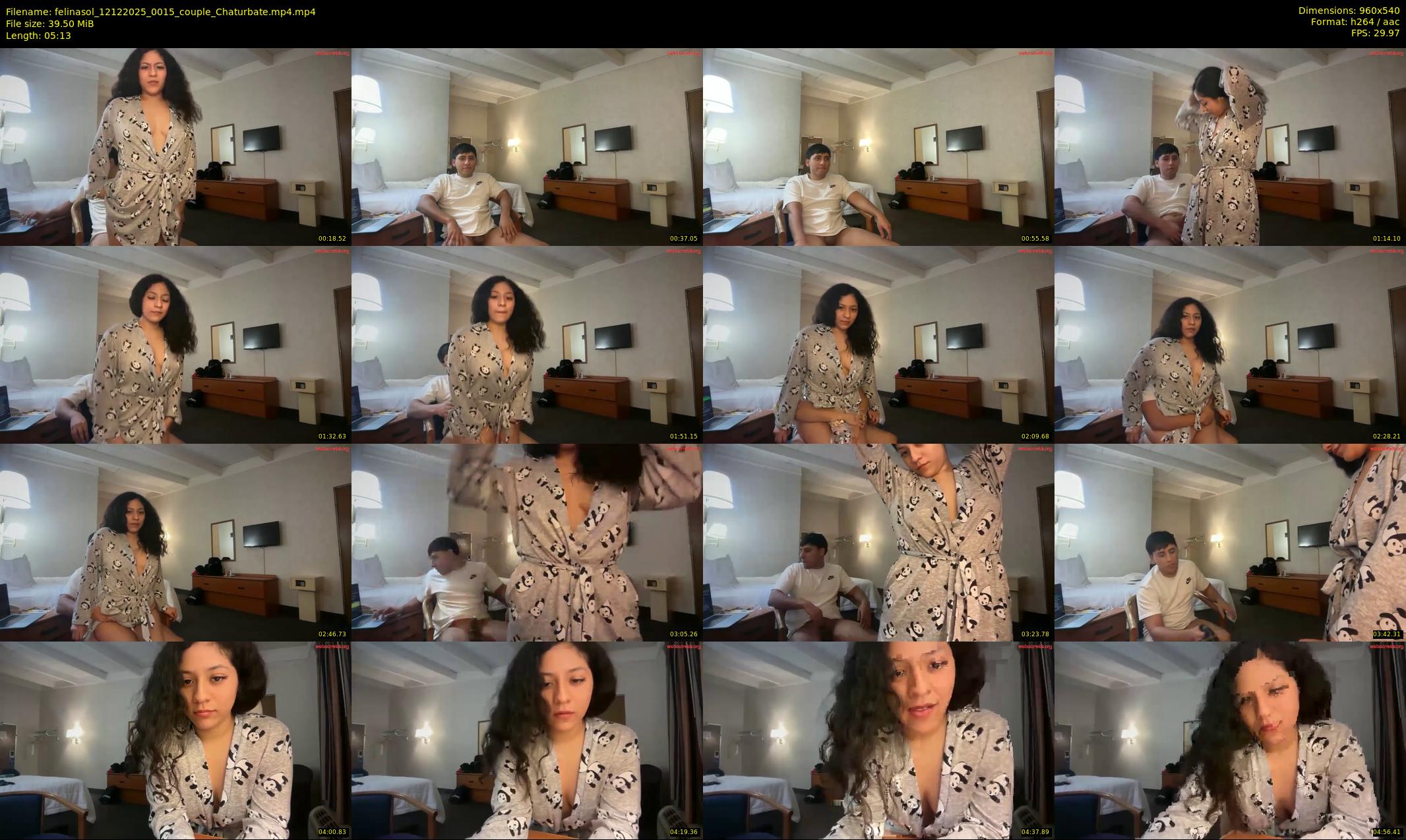 felinasol — 6 minute Chaturbate couple cam show recording, 480p, Dec 12, 2025