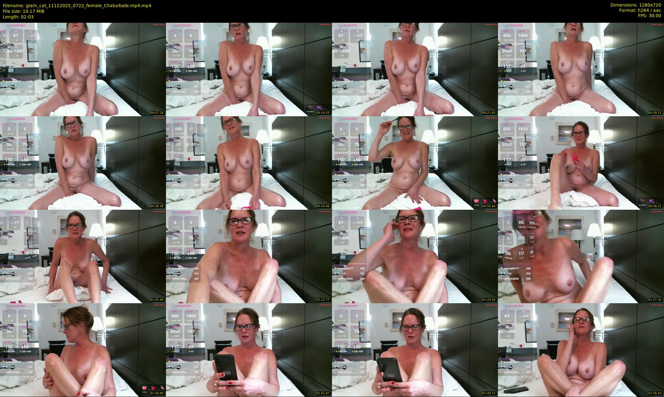 glam_cat — 3 minute Chaturbate female cam show recording, 720p, Dec 11, 2025