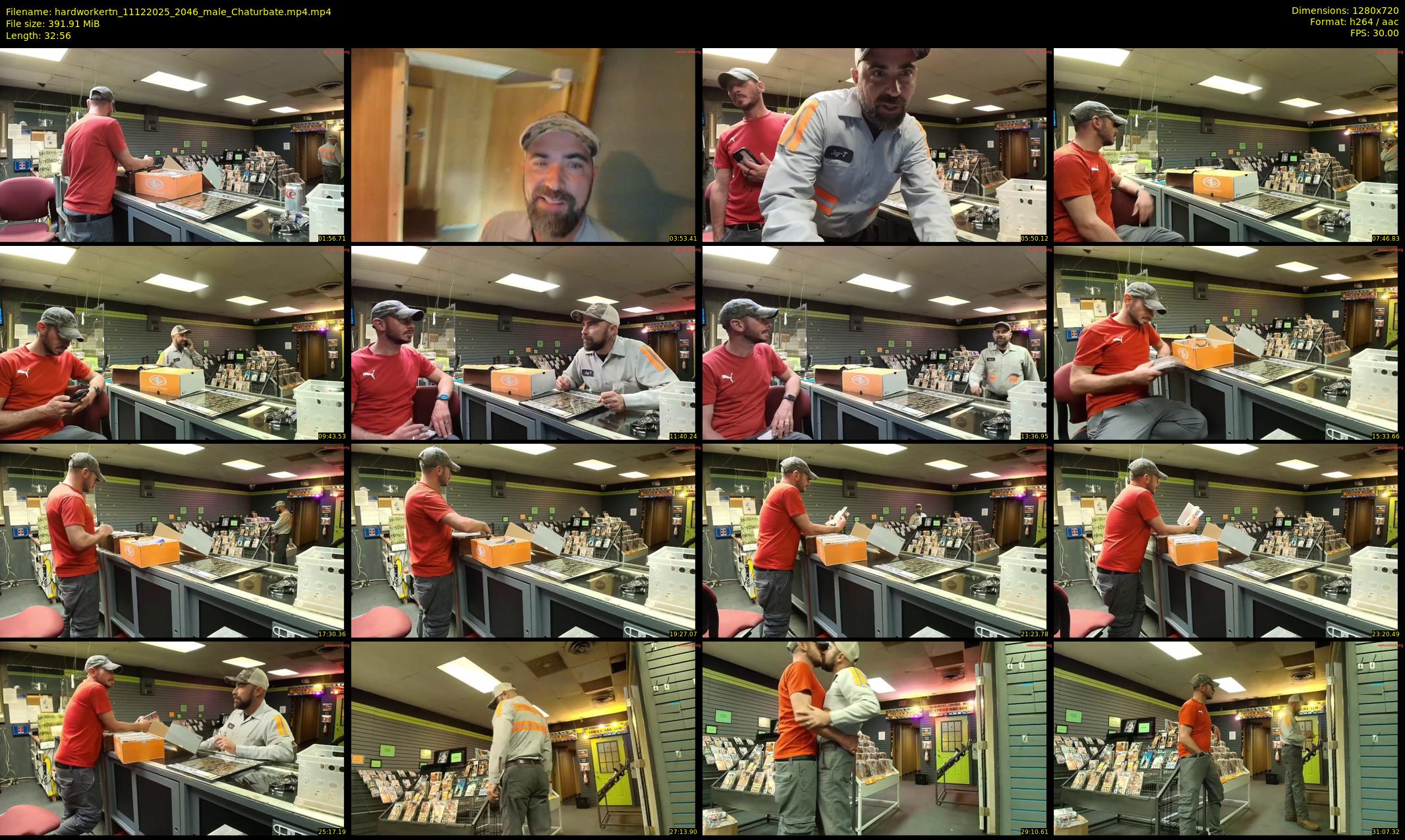 hardworkertn — 33 minute Chaturbate male cam show recording, 720p, Dec 11, 2025