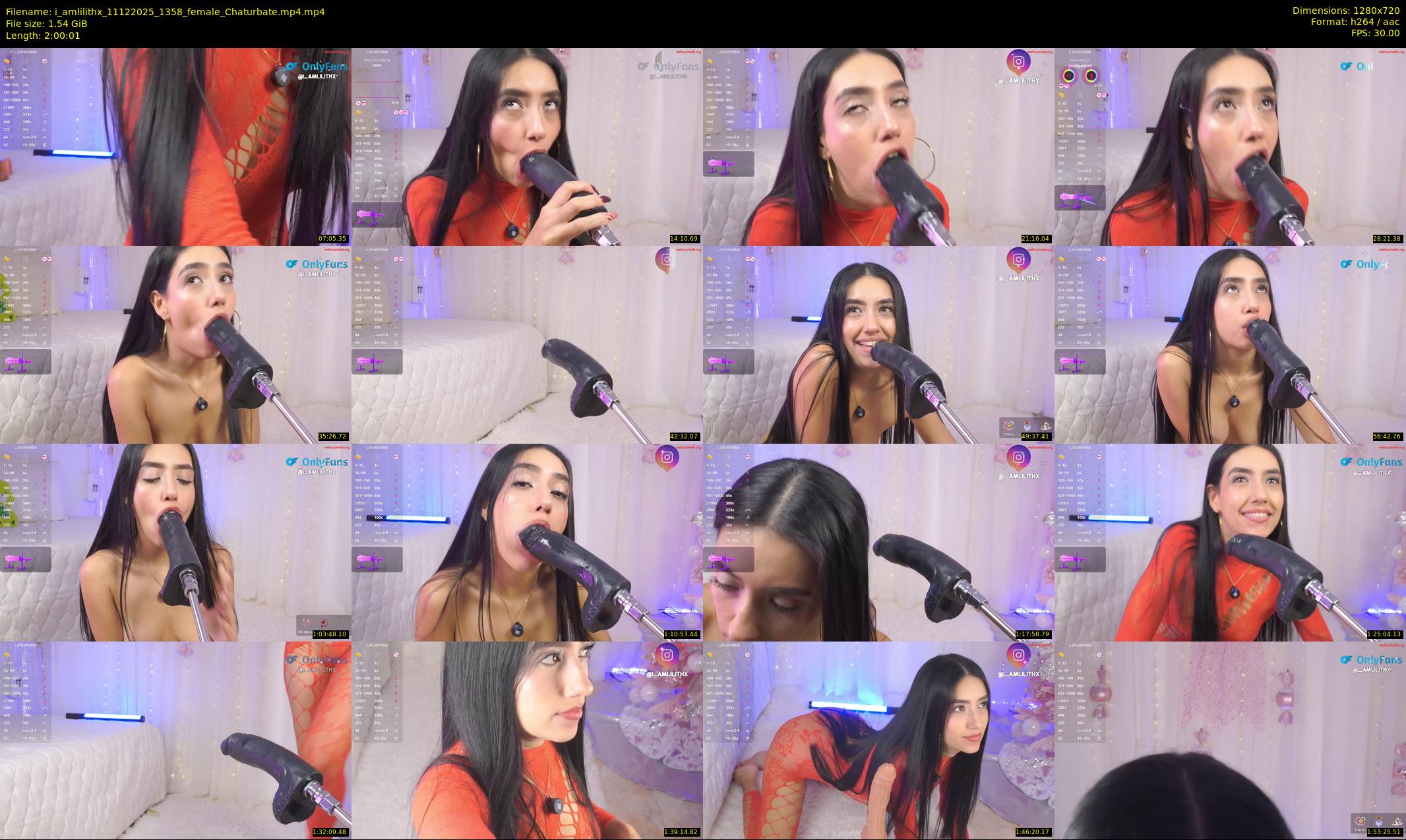 i_amlilithx — 121 minute Chaturbate female cam show recording, 720p, Dec 11, 2025
