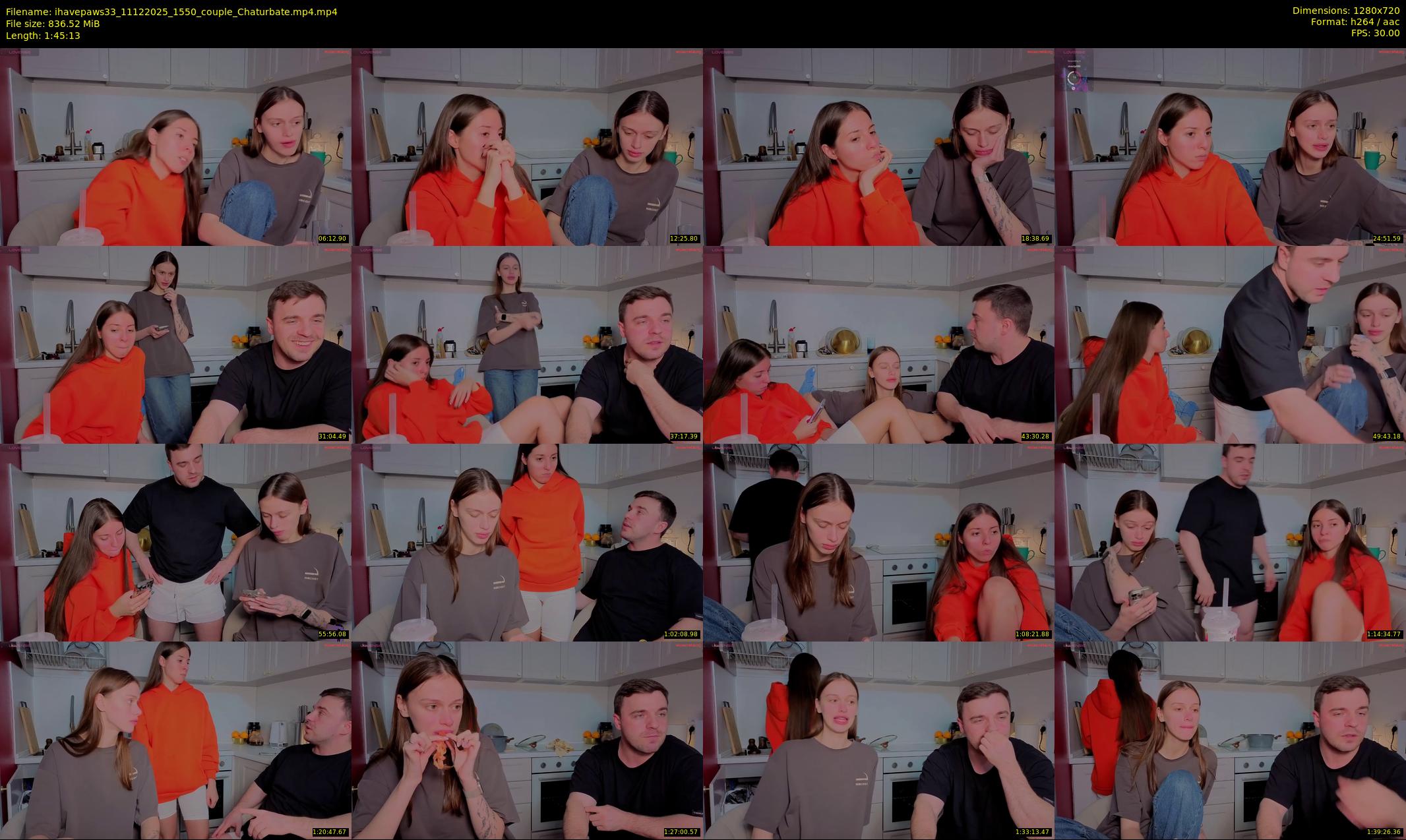 ihavepaws33 — 106 minute Chaturbate couple cam show recording, 720p, Dec 11, 2025