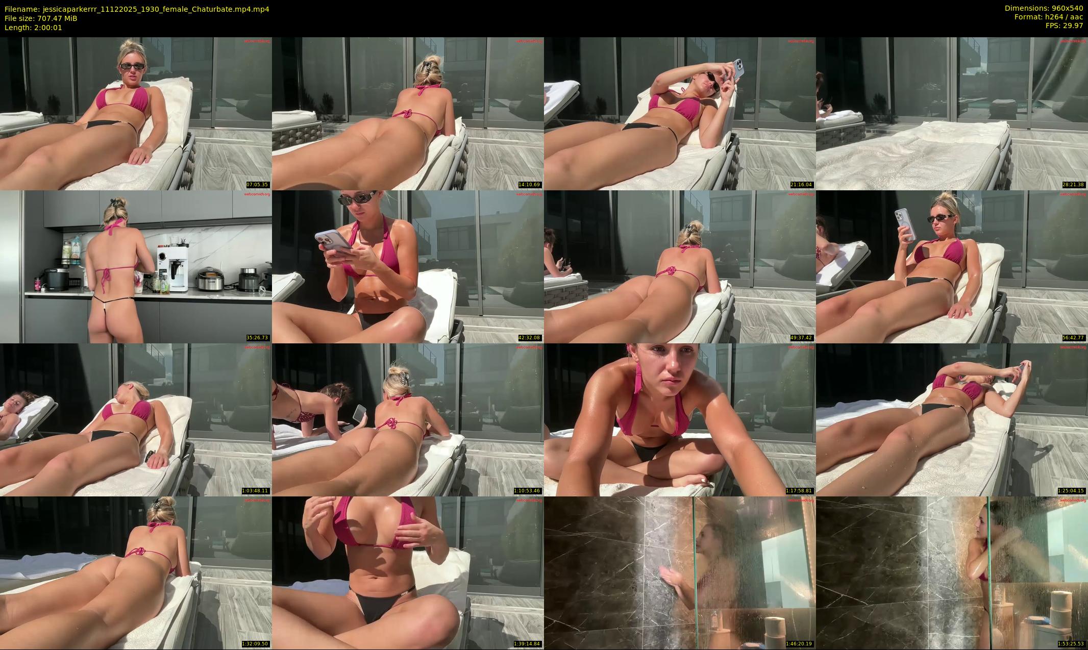 jessicaparkerrr — 121 minute Chaturbate female cam show recording, 480p, Dec 11, 2025