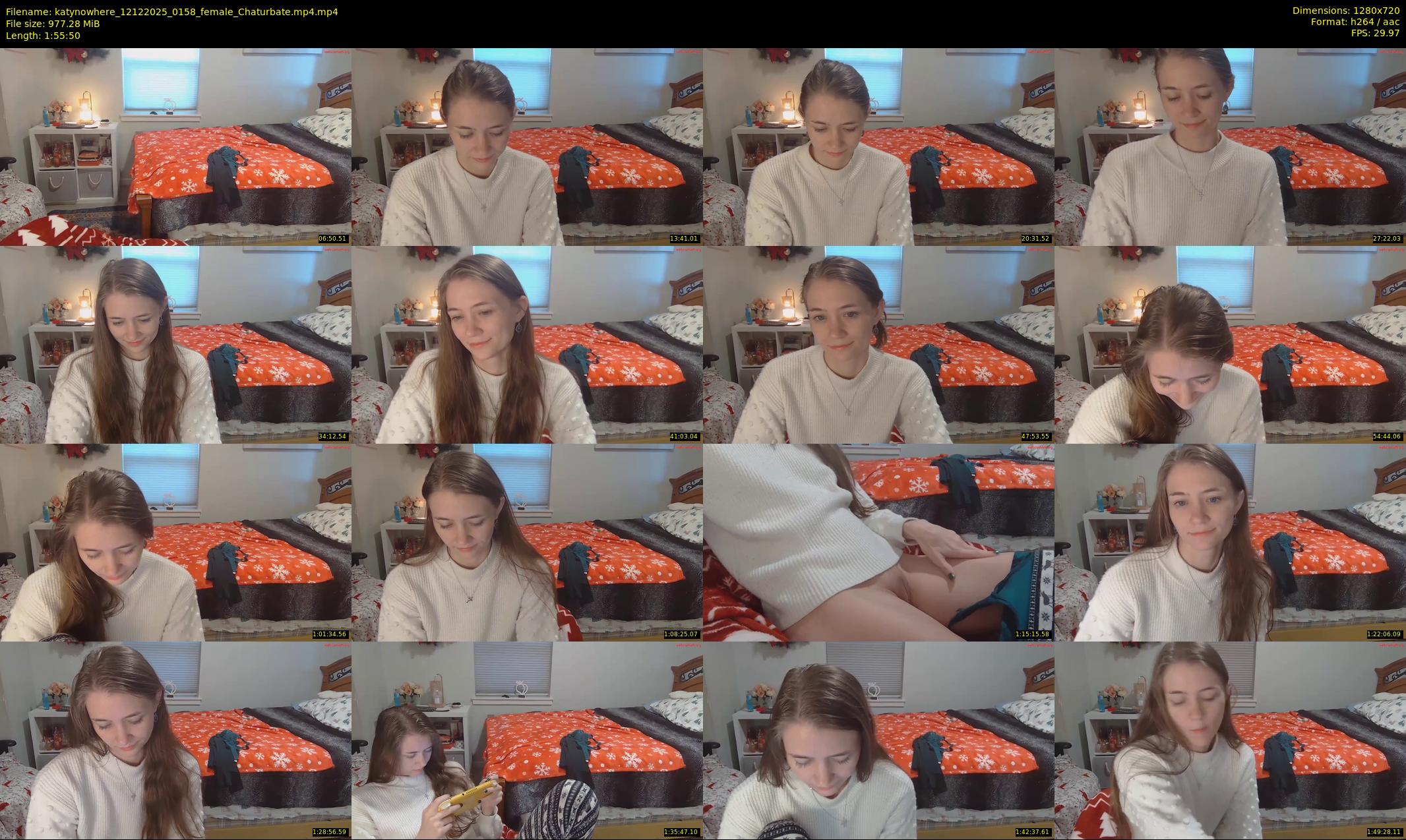katynowhere — 116 minute Chaturbate female cam show recording, 720p, Dec 12, 2025