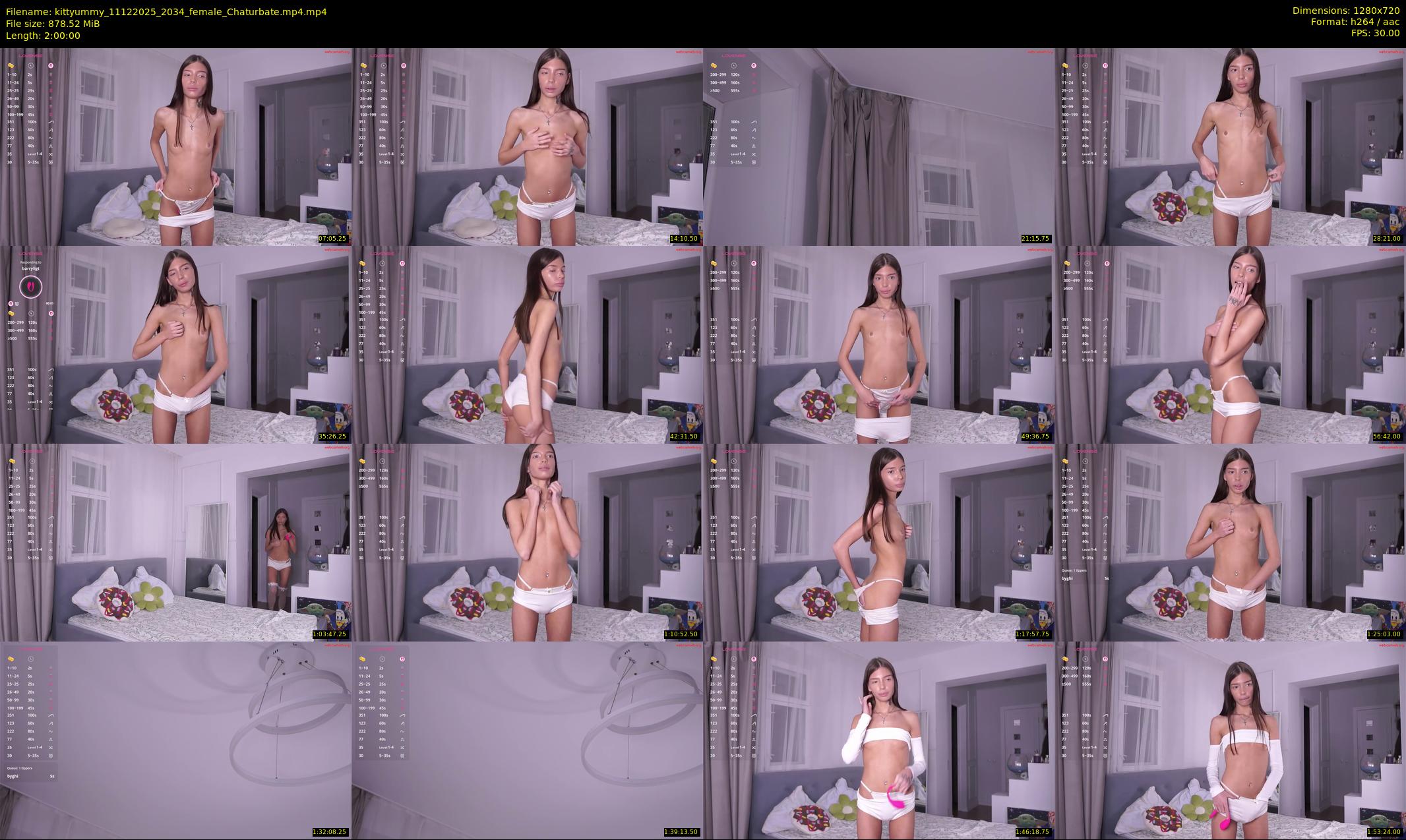 kittyummy — 120 minute Chaturbate female cam show recording, 720p, Dec 11, 2025