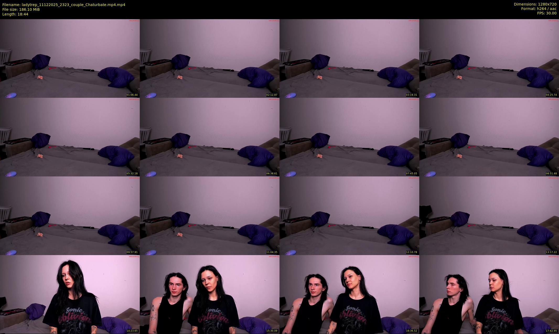 ladytrep — 19 minute Chaturbate couple cam show recording, 720p, Dec 11, 2025