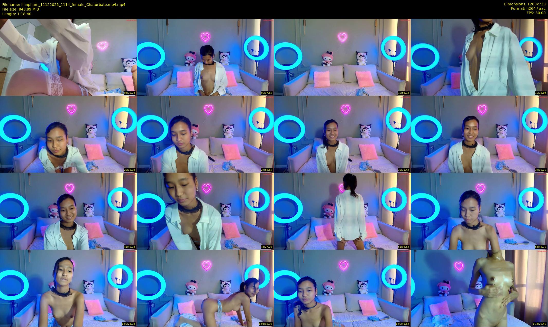 lihnpham — 79 minute Chaturbate female cam show recording, 720p, Dec 11, 2025