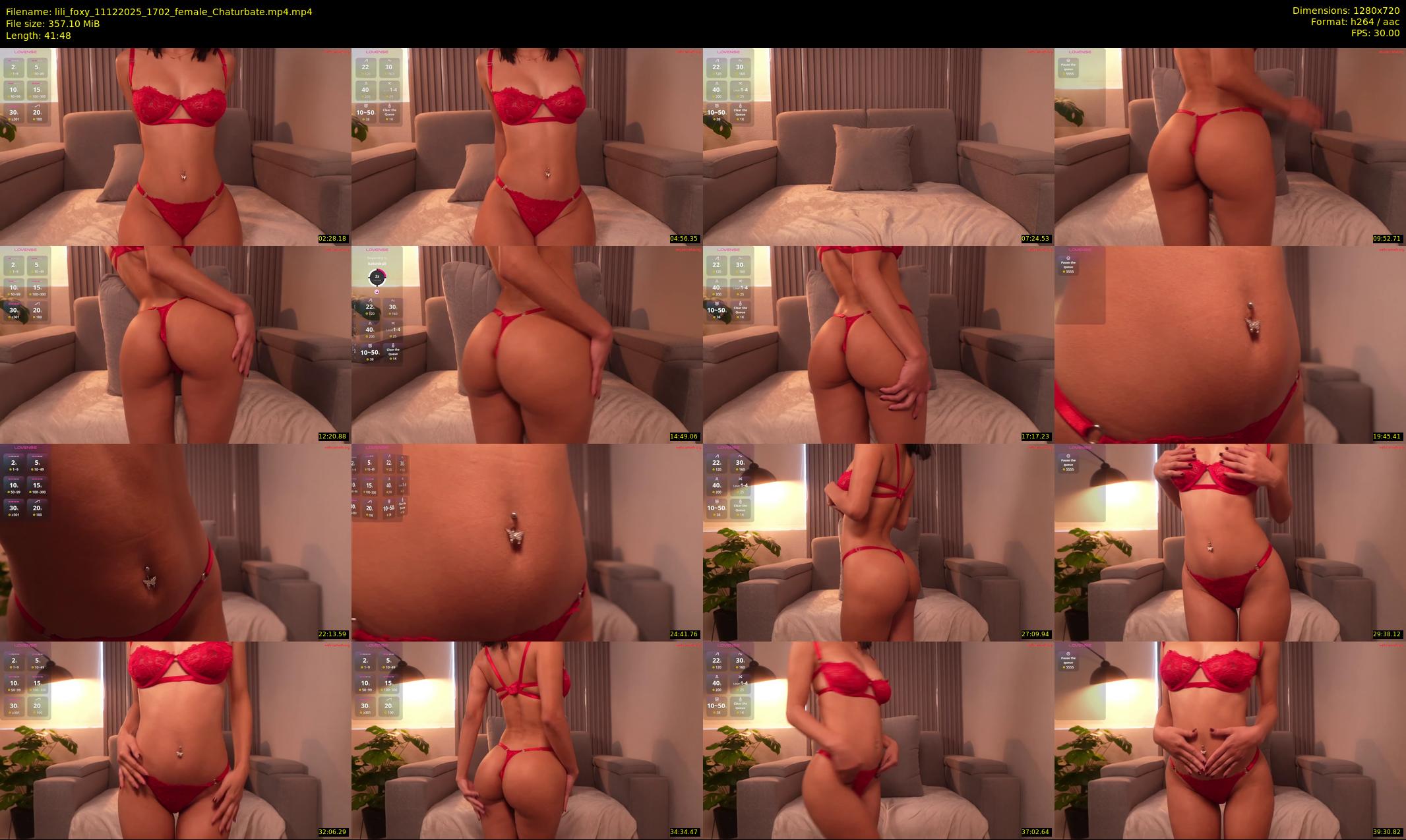 lili_foxy — 42 minute Chaturbate female cam show recording, 720p, Dec 11, 2025