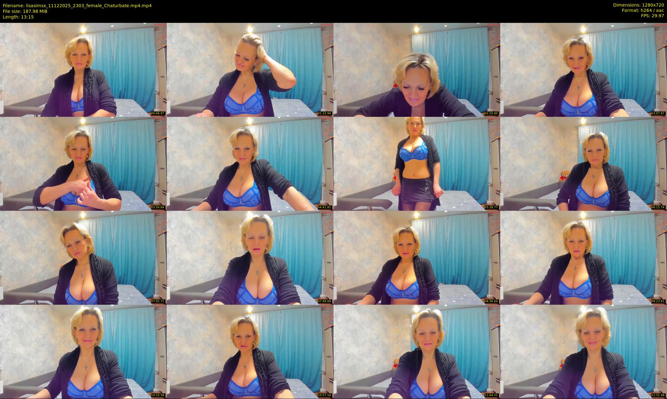 lisasimsx — 14 minute Chaturbate female cam show recording, 720p, Dec 11, 2025
