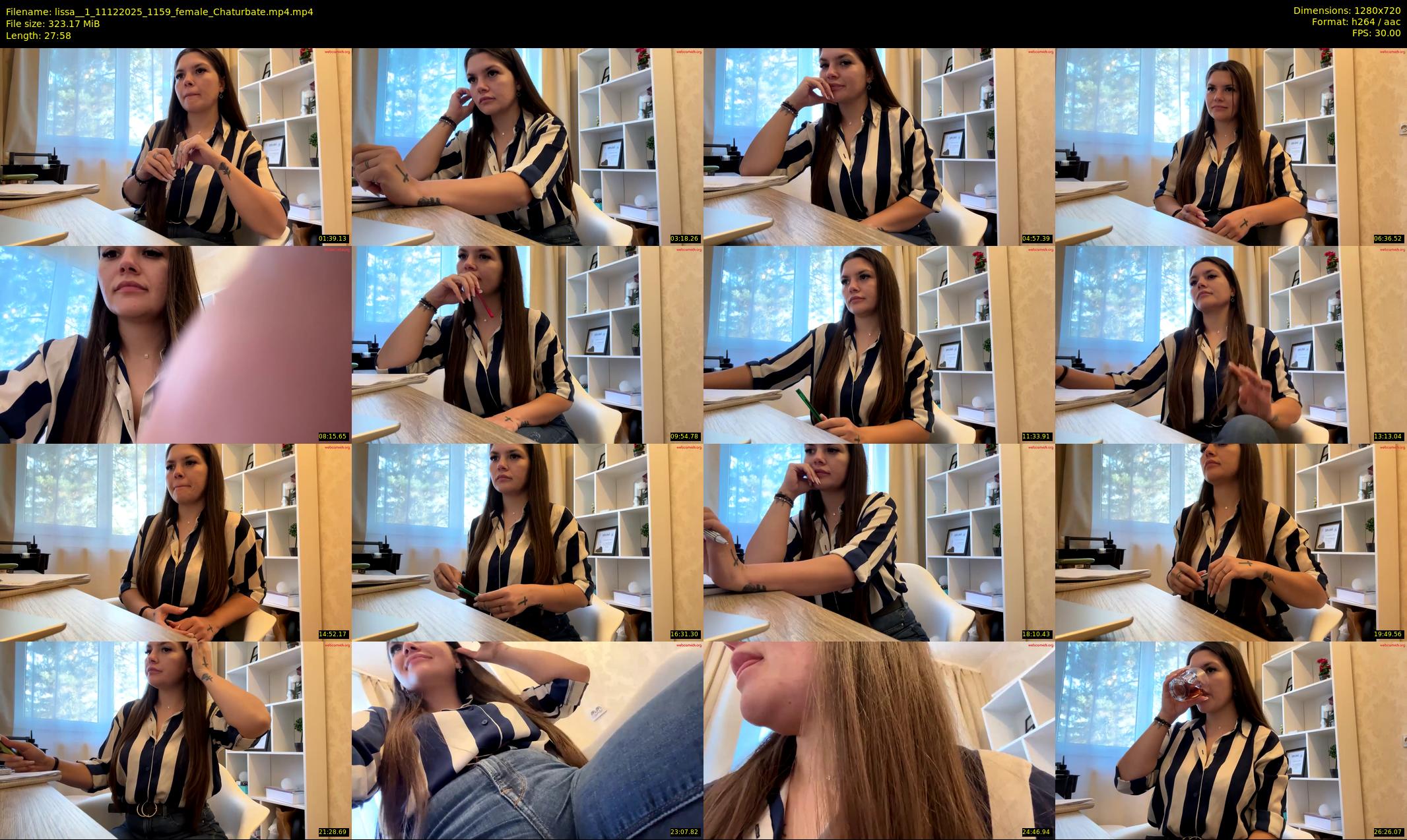 lissa__1 — 28 minute Chaturbate female cam show recording, 720p, Dec 11, 2025
