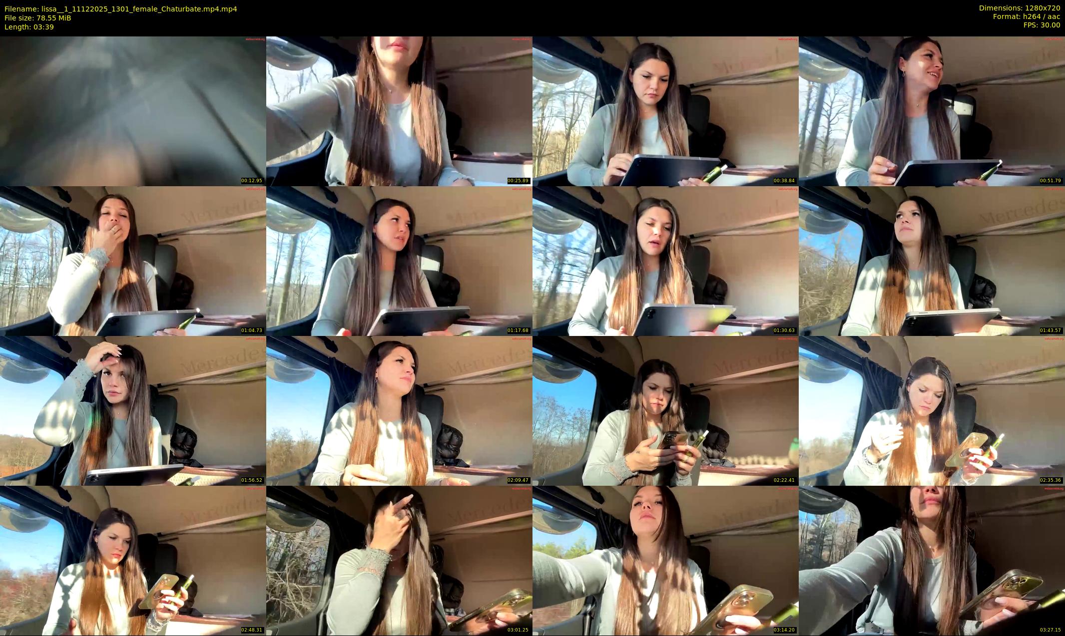 lissa__1 — 4 minute Chaturbate female cam show recording, 720p, Dec 11, 2025