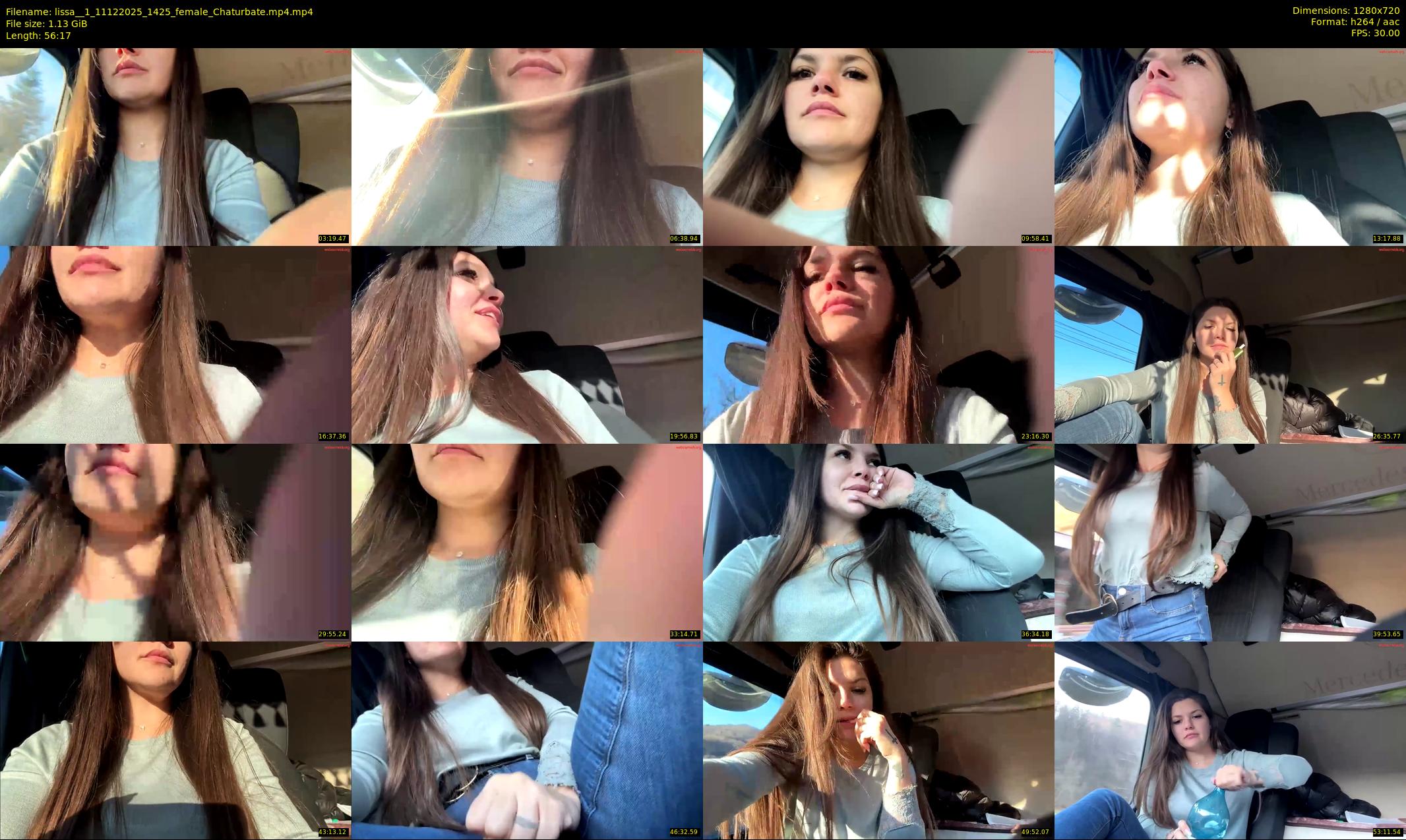 lissa__1 — 57 minute Chaturbate female cam show recording, 720p, Dec 11, 2025