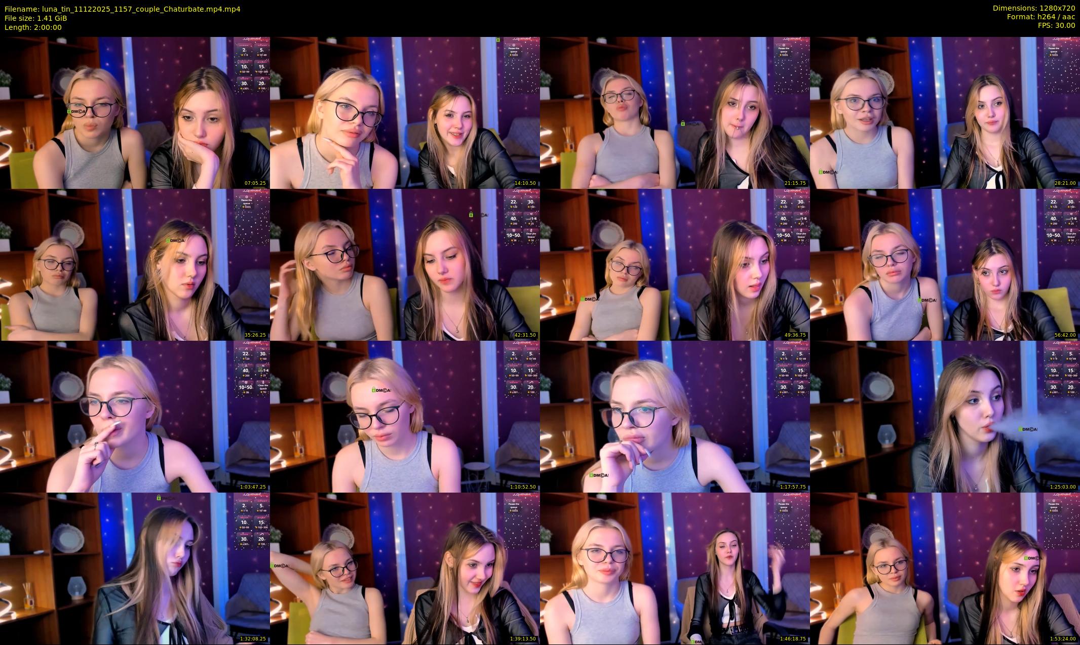 luna_tin — 120 minute Chaturbate couple cam show recording, 720p, Dec 11, 2025