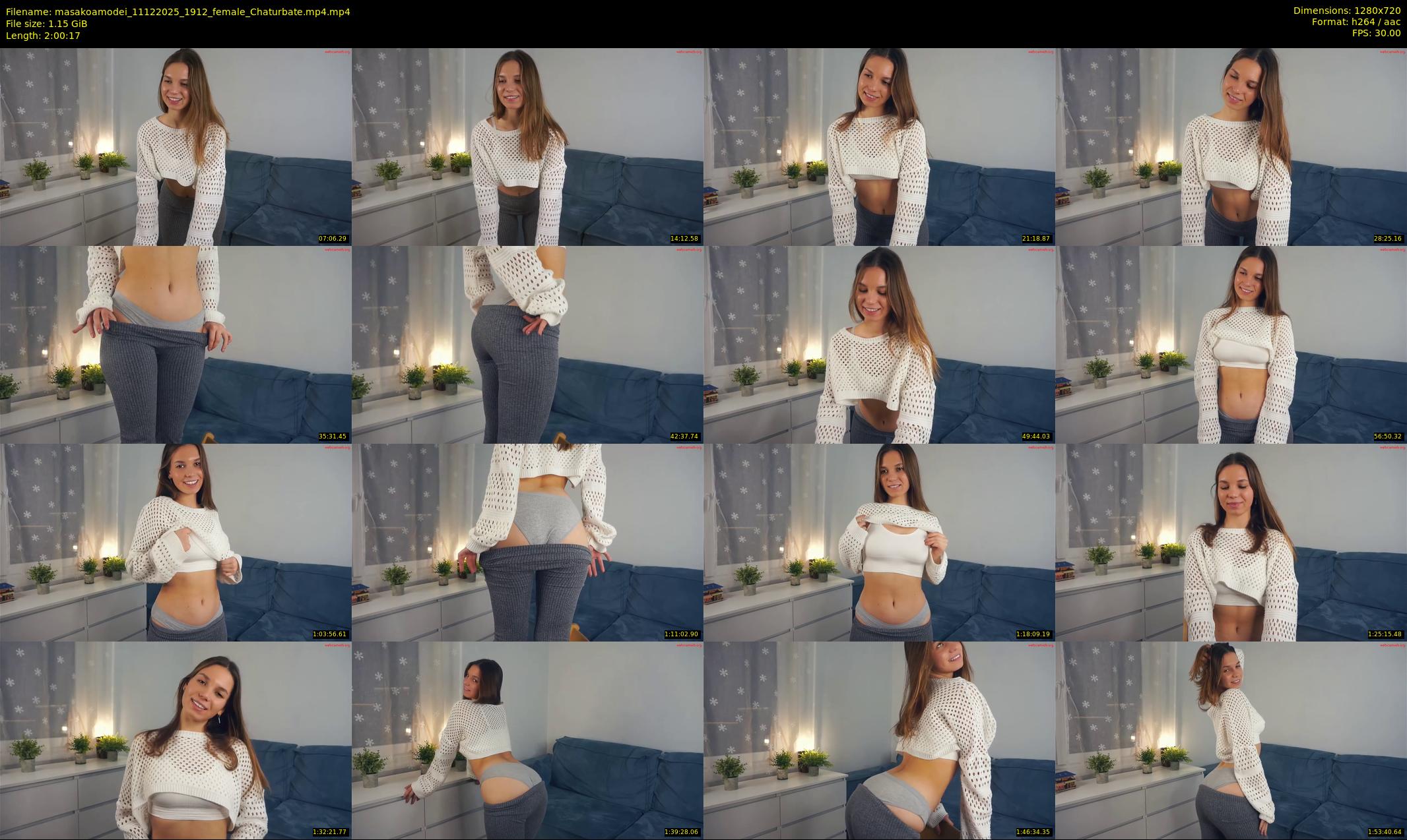 masakoamodei — 121 minute Chaturbate female cam show recording, 720p, Dec 11, 2025