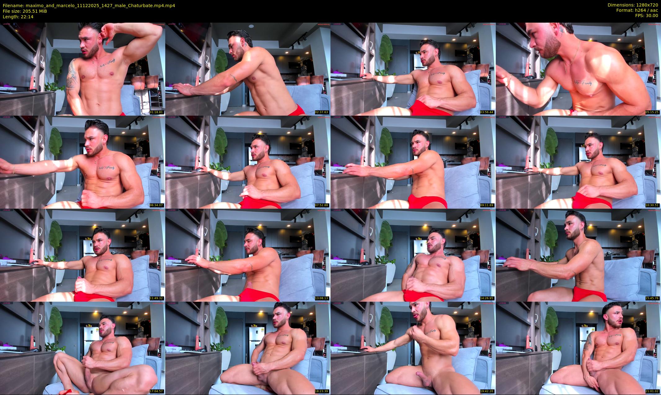 maximo_and_marcelo — 23 minute Chaturbate couple cam show recording, 720p, Dec 11, 2025