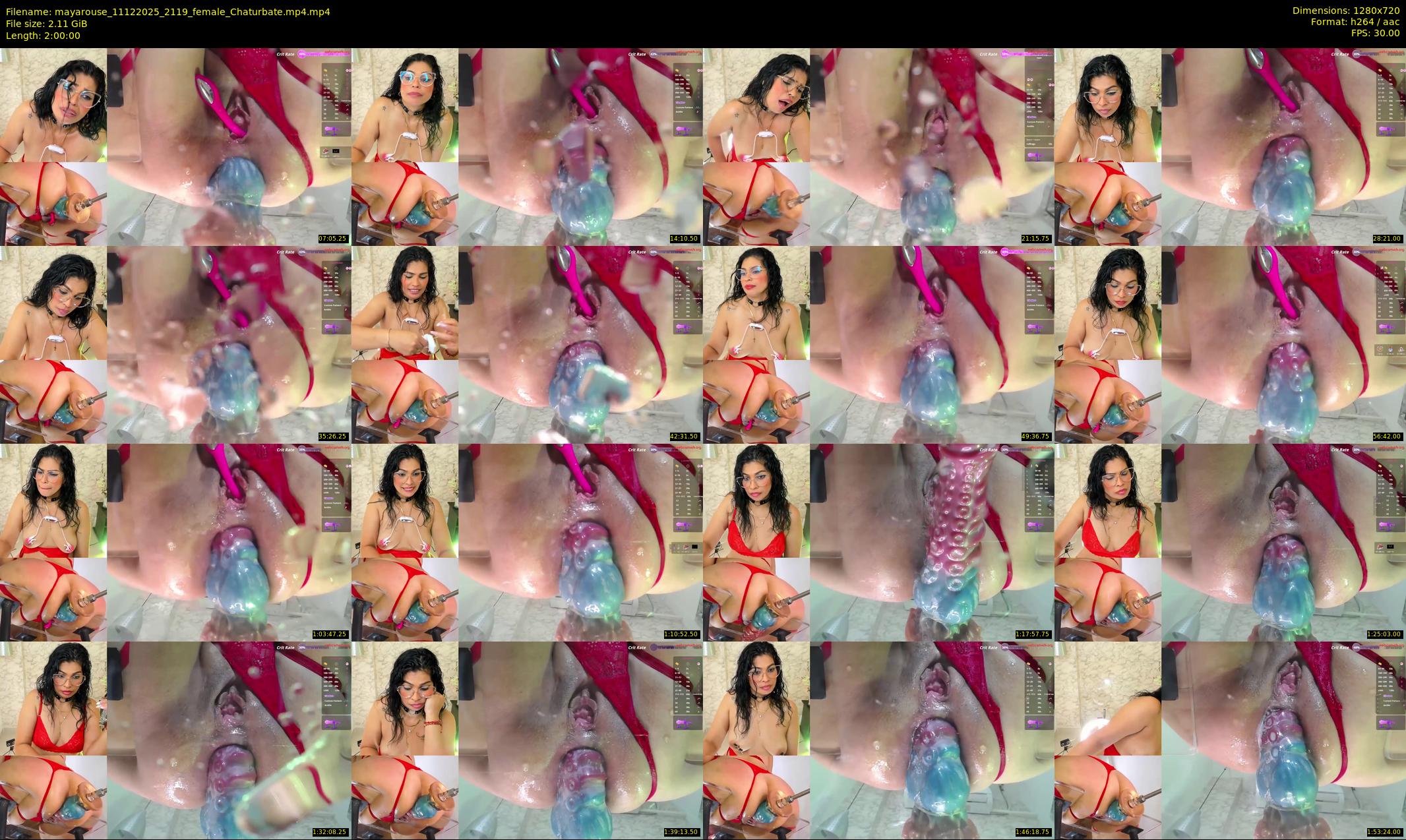 mayarouse — 120 minute Chaturbate female cam show recording, 720p, Dec 11, 2025