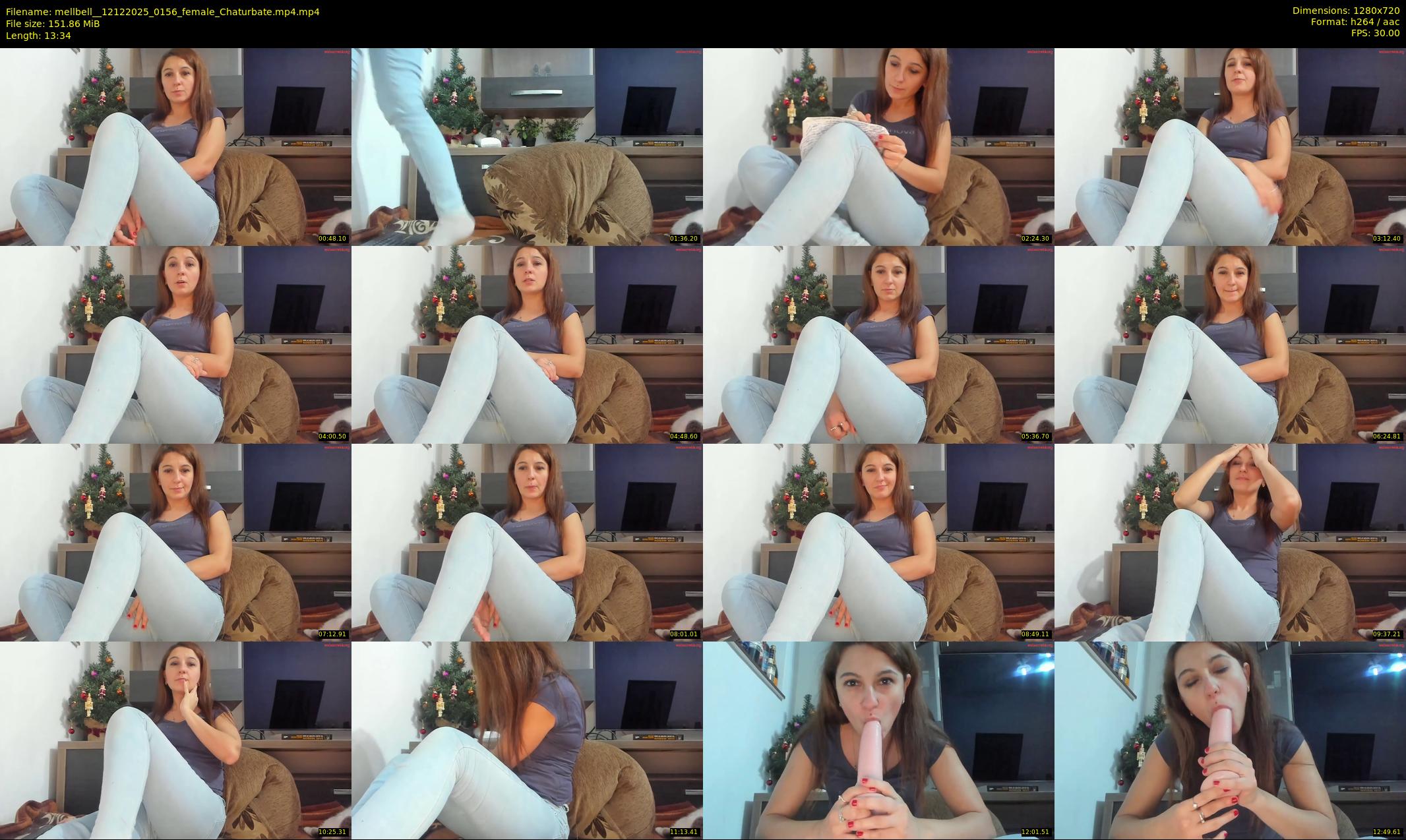mellbell_ — 14 minute Chaturbate female cam show recording, 720p, Dec 12, 2025