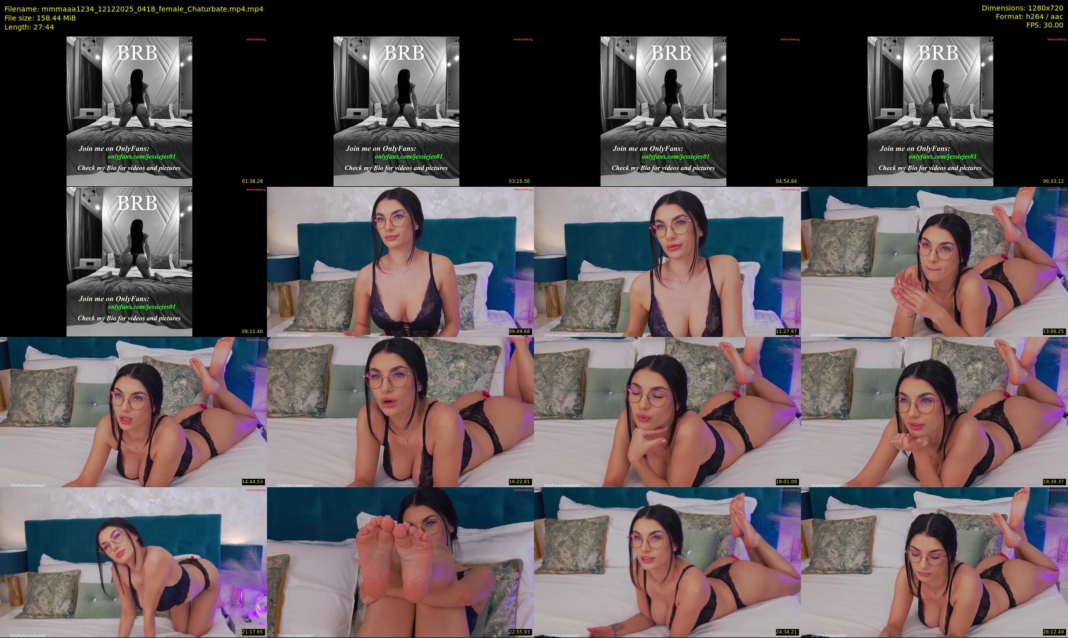 mmmaaa1234 — 28 minute Chaturbate female cam show recording, 720p, Dec 12, 2025