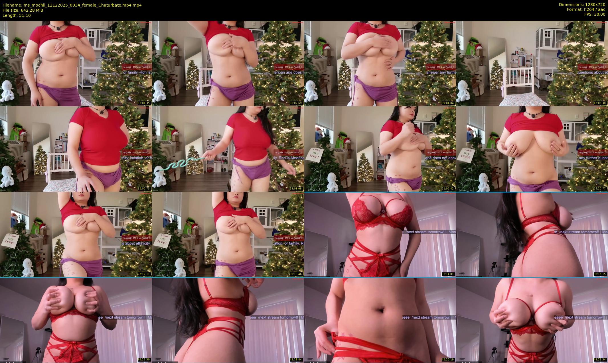ms_mochii — 52 minute Chaturbate female cam show recording, 720p, Dec 12, 2025