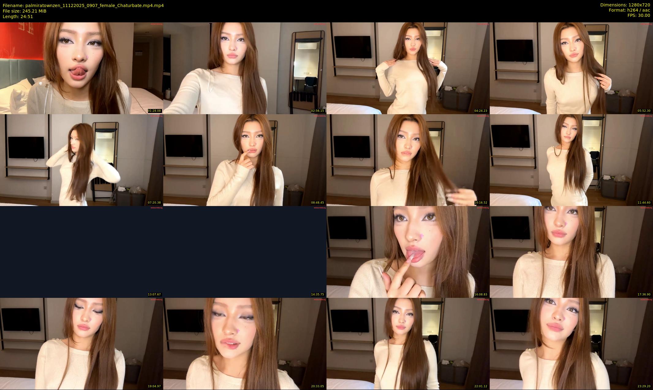 palmiratownzen — 25 minute Chaturbate female cam show recording, 720p, Dec 11, 2025