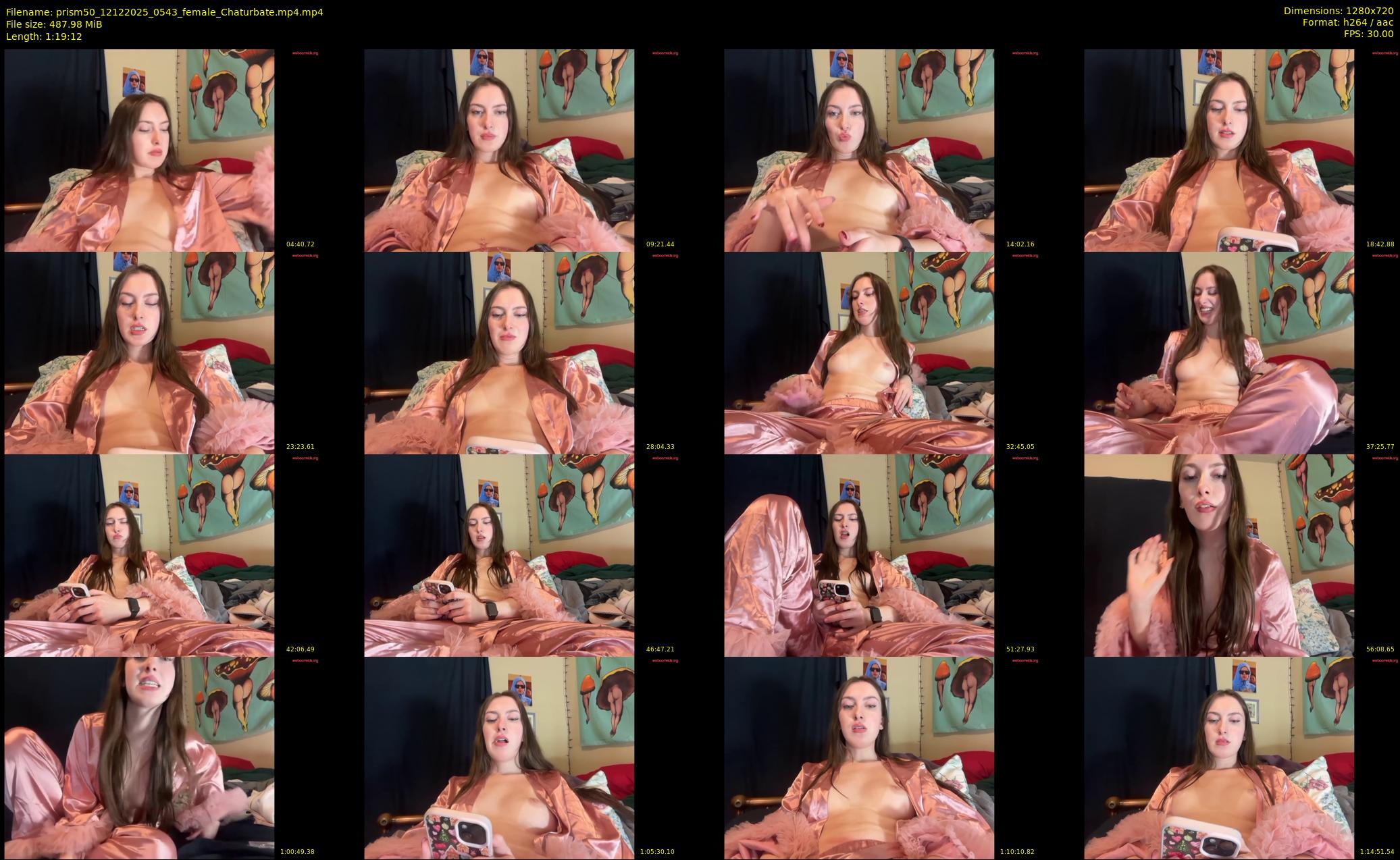 prism50 — 80 minute Chaturbate female cam show recording, 720p, Dec 12, 2025