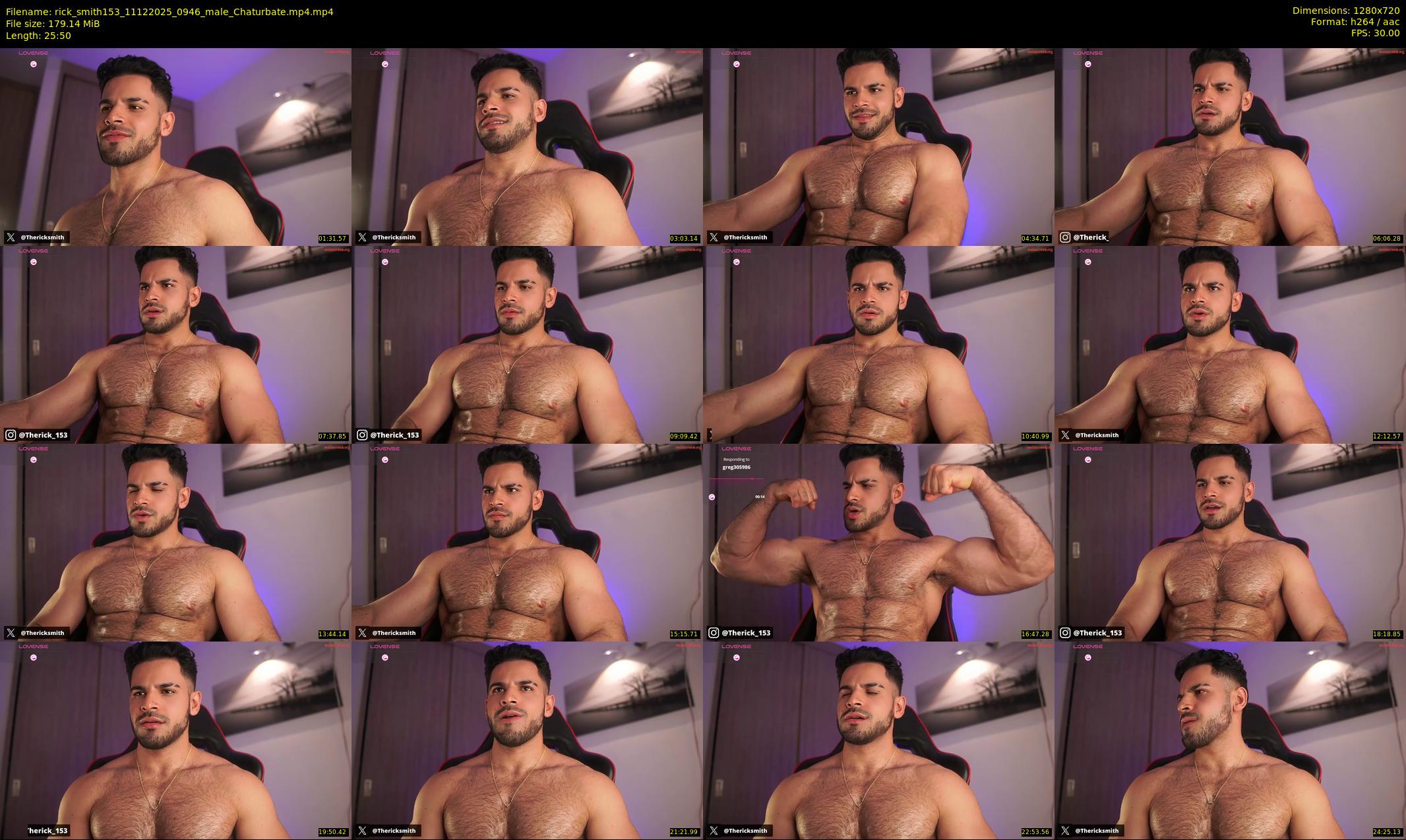 rick_smith153 — 26 minute Chaturbate male cam show recording, 720p, Dec 11, 2025