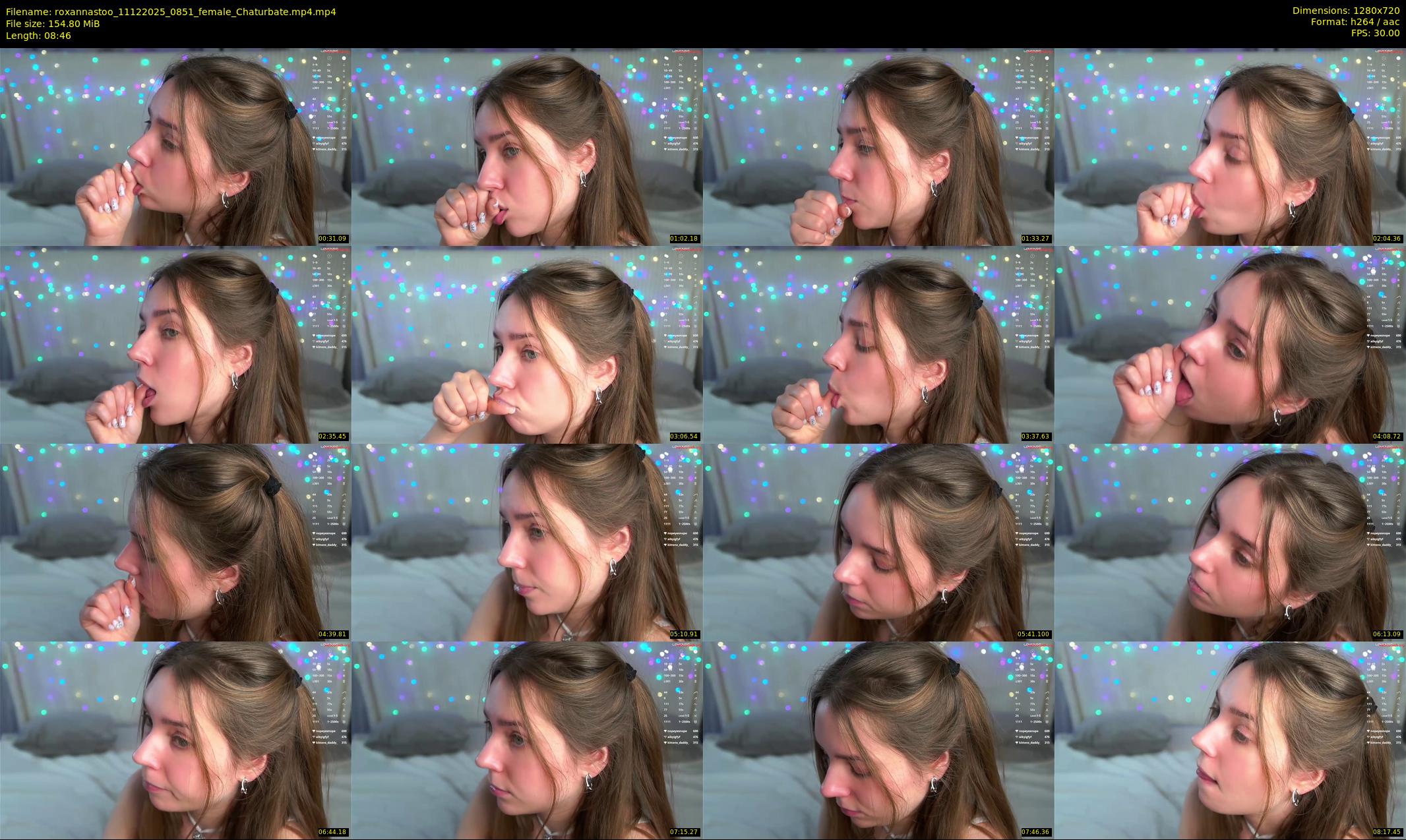 roxannastoo — 9 minute Chaturbate female cam show recording, 720p, Dec 11, 2025