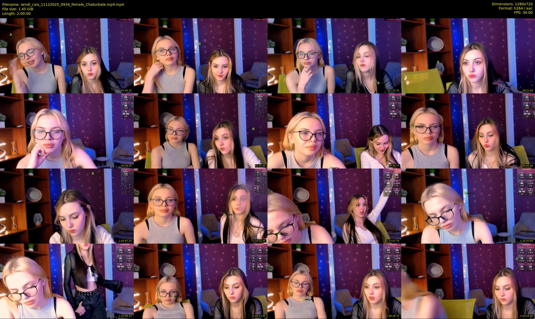 sendi_cais — 120 minute Chaturbate female cam show recording, 720p, Dec 11, 2025