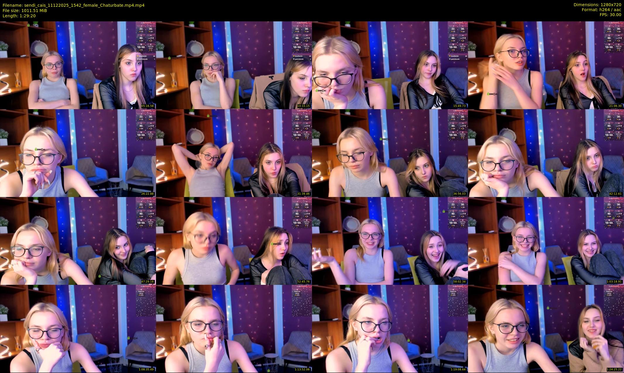 sendi_cais — 90 minute Chaturbate female cam show recording, 720p, Dec 11, 2025