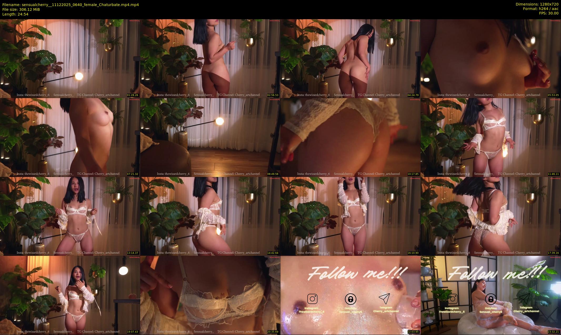 sensualcherry_ — 25 minute Chaturbate female cam show recording, 720p, Dec 11, 2025