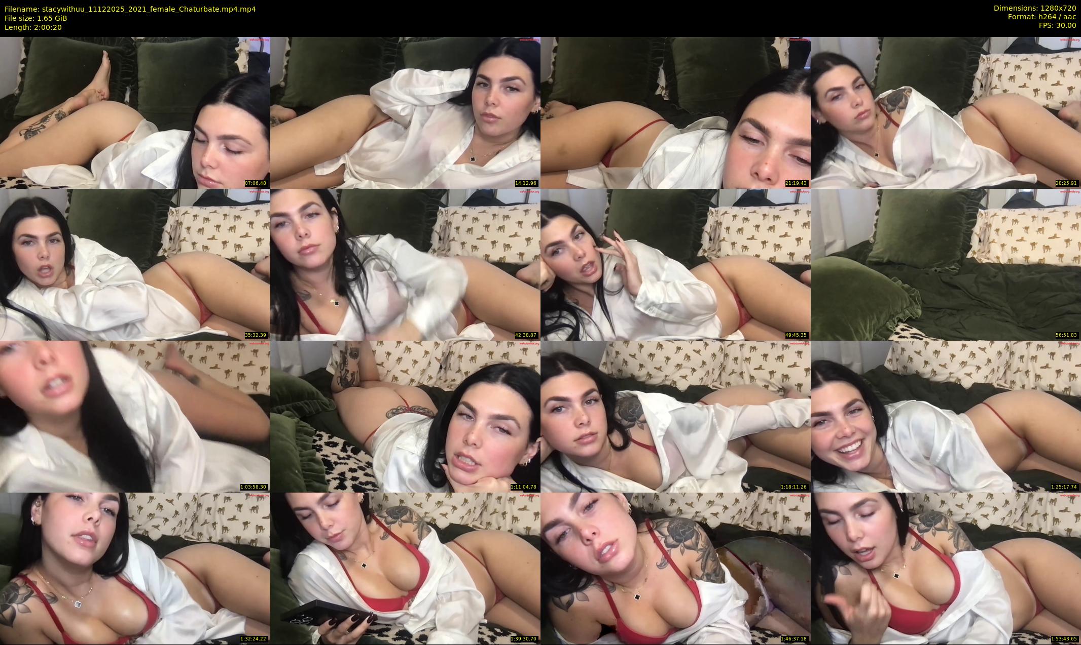 stacywithuu — 121 minute Chaturbate female cam show recording, 720p, Dec 11, 2025