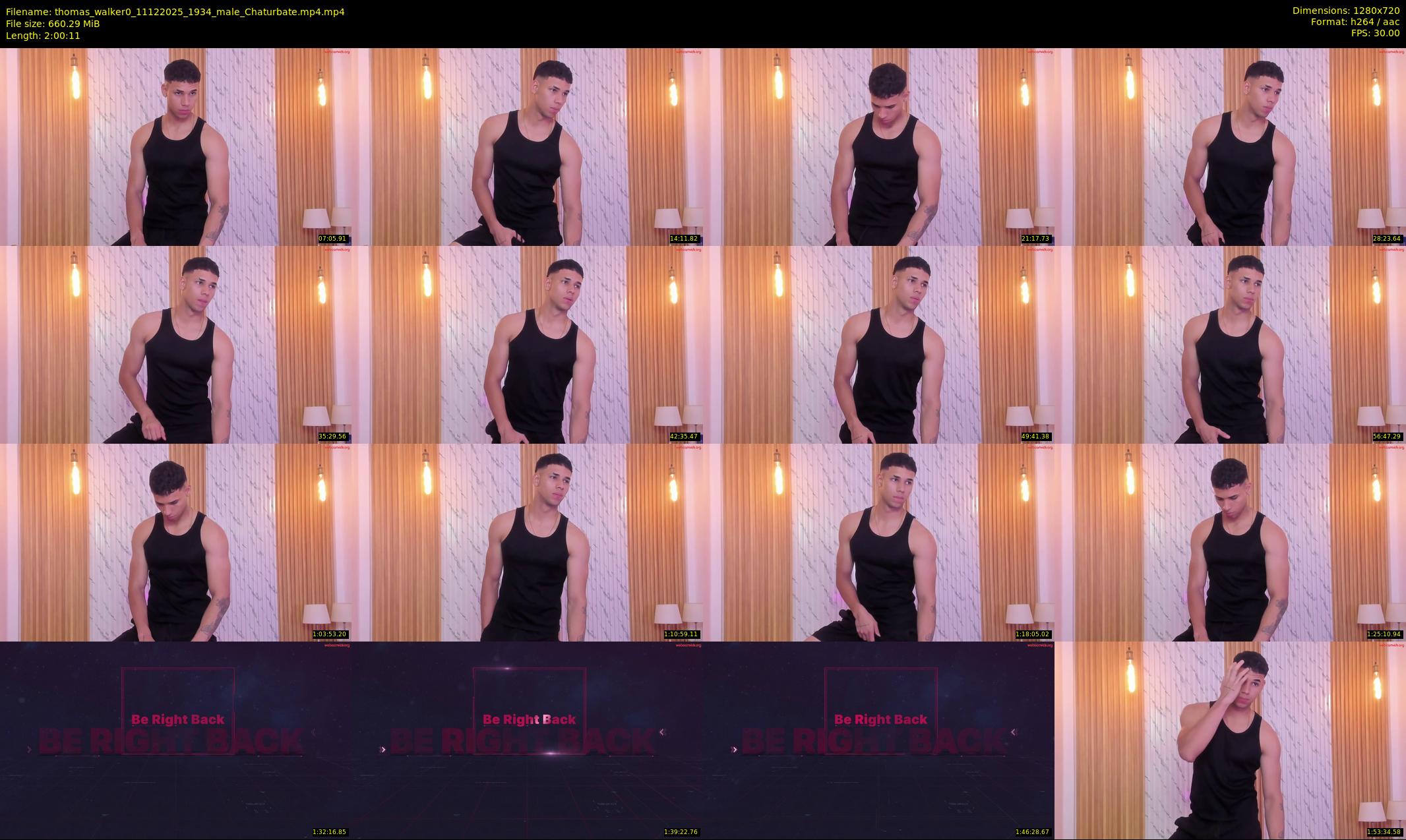 thomas_walker0 — 121 minute Chaturbate male cam show recording, 720p, Dec 11, 2025