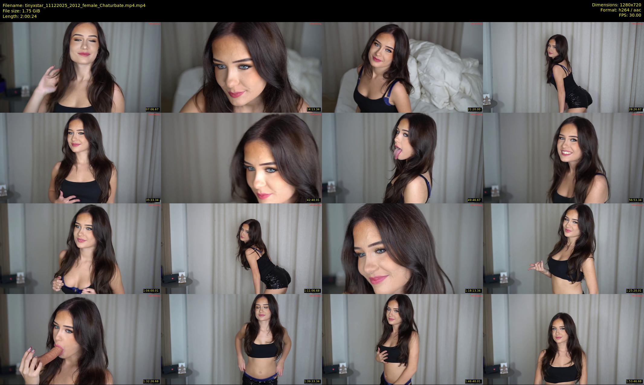 tinyxstar — 121 minute Chaturbate female cam show recording, 720p, Dec 11, 2025