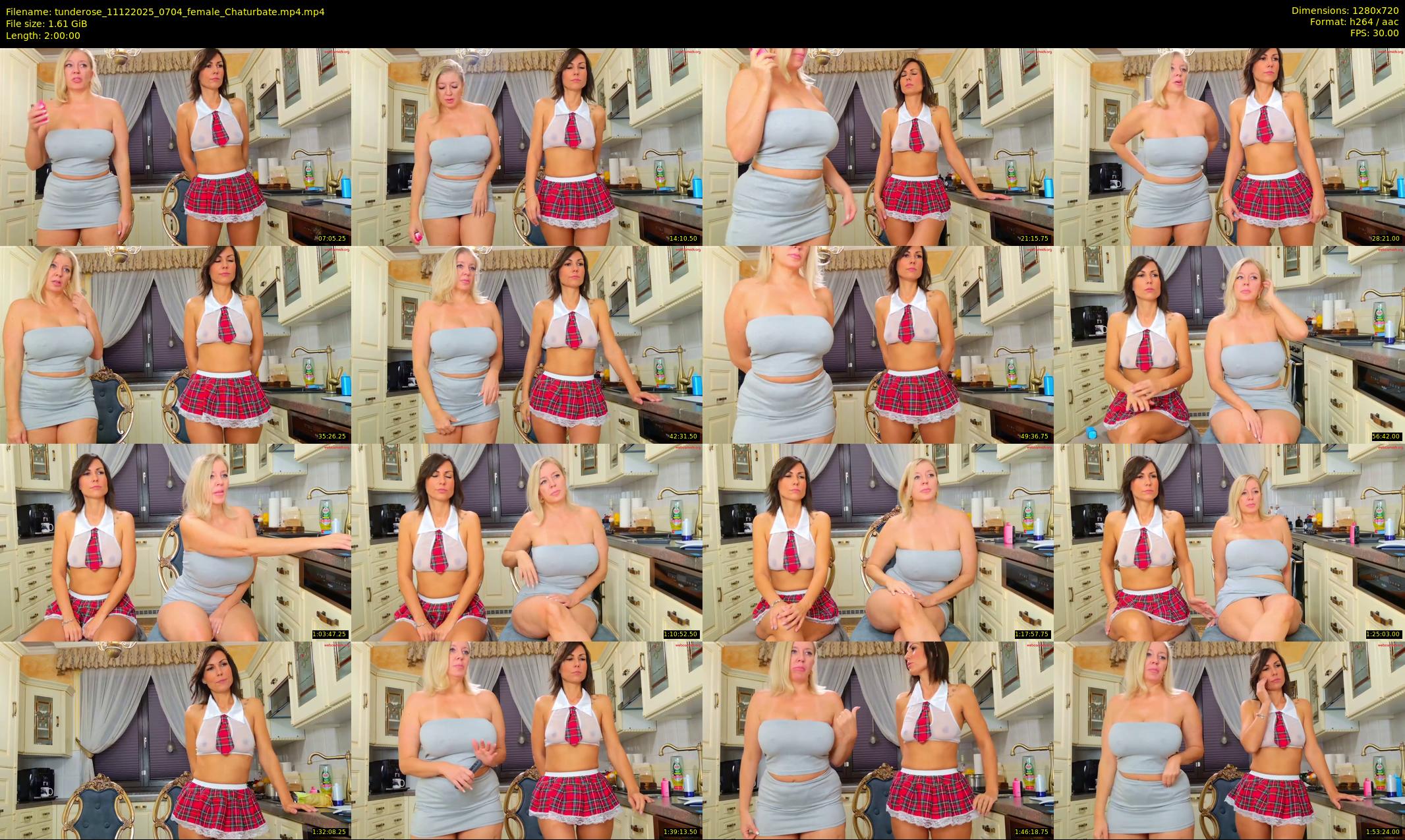 tunderose — 120 minute Chaturbate female cam show recording, 720p, Dec 11, 2025