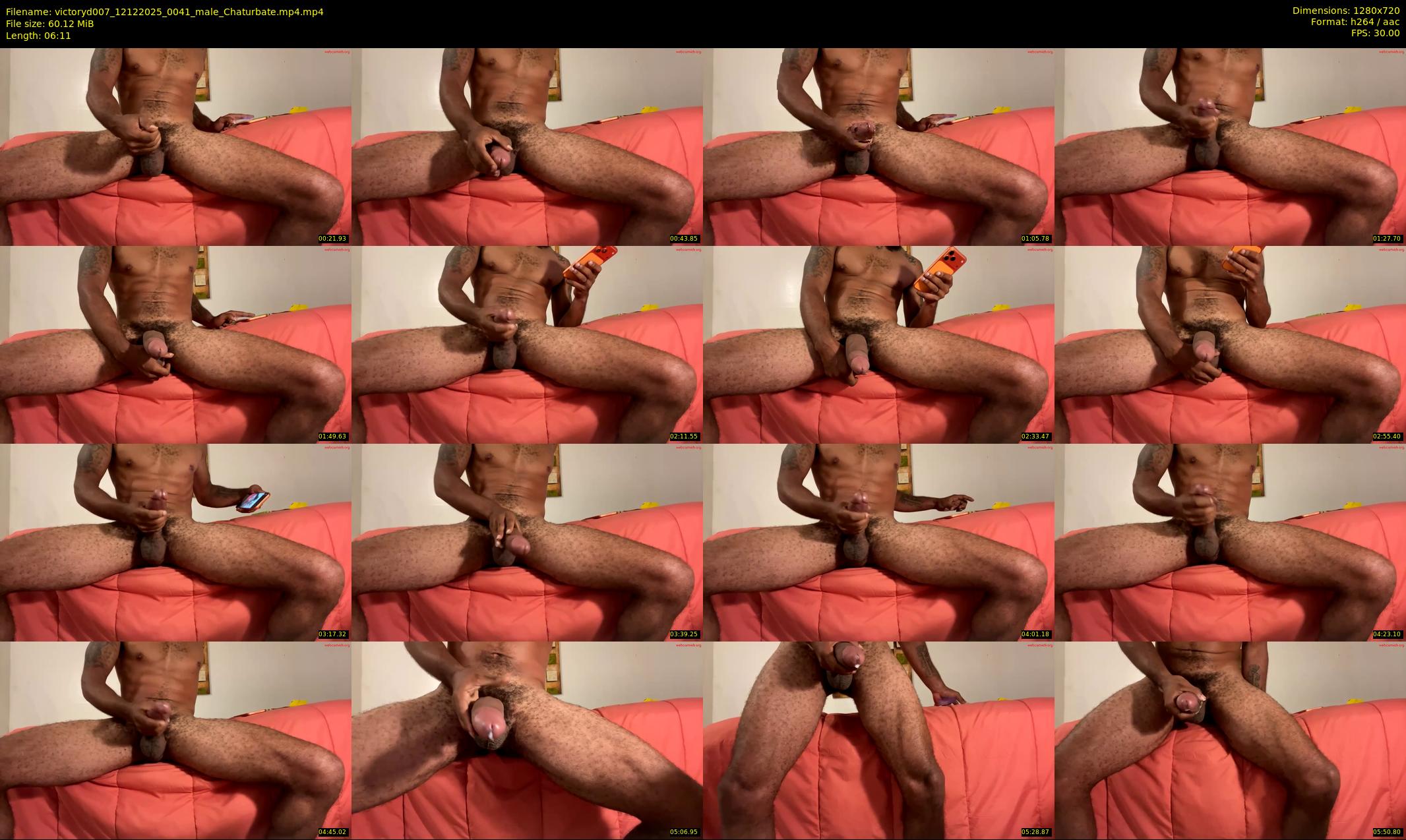victoryd007 — 7 minute Chaturbate male cam show recording, 720p, Dec 12, 2025
