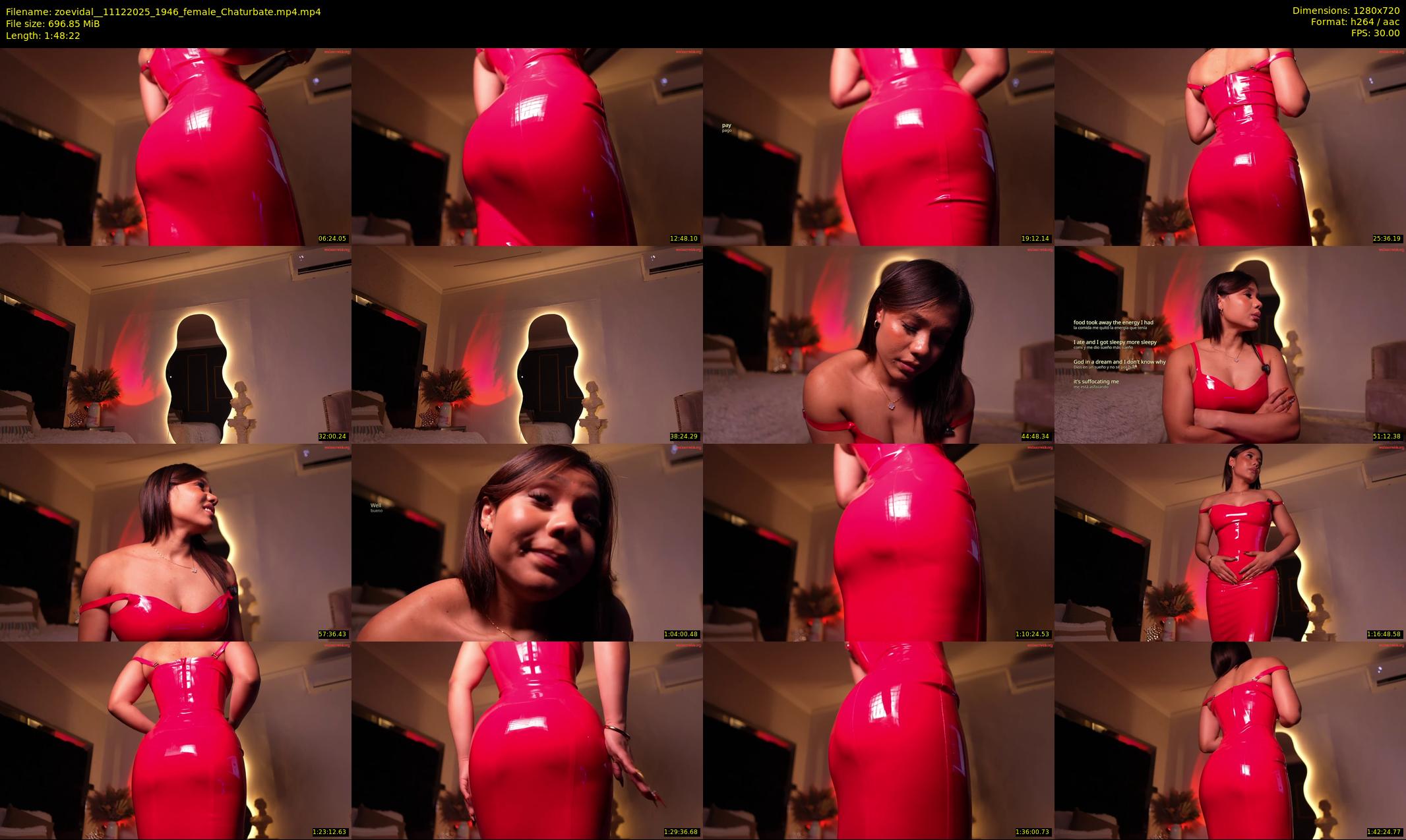 zoevidal_ — 109 minute Chaturbate female cam show recording, 720p, Dec 11, 2025