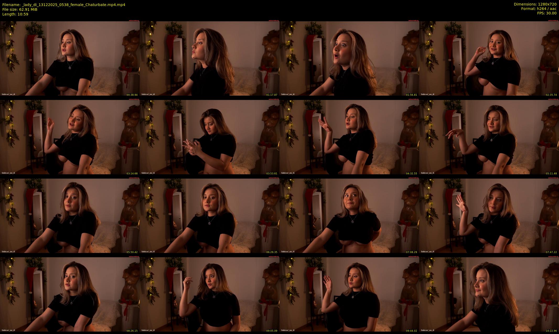 _lady_di — 11 minute Chaturbate female cam show recording, 720p, Dec 13, 2025