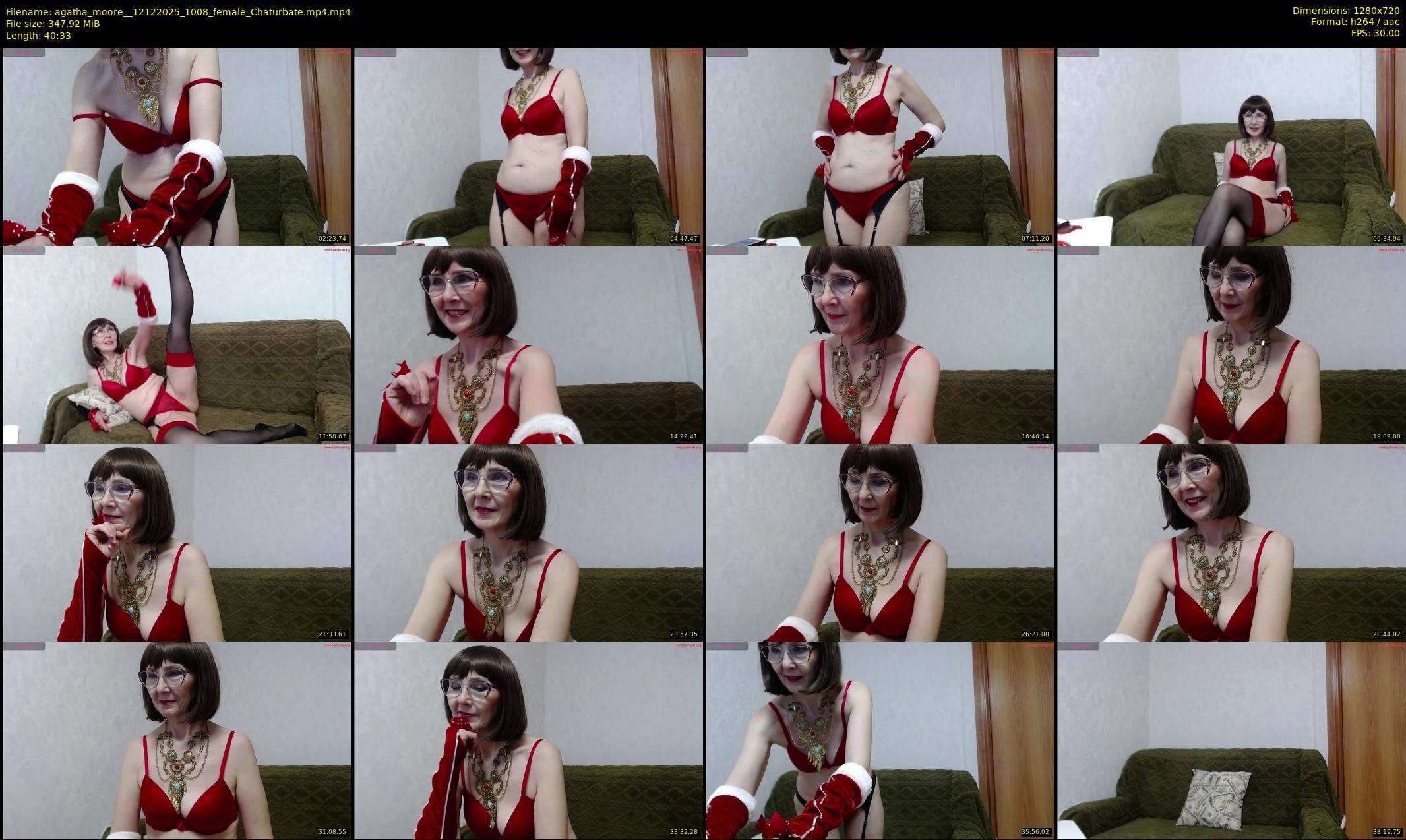 agatha_moore_ — 41 minute Chaturbate female cam show recording, 720p, Dec 12, 2025