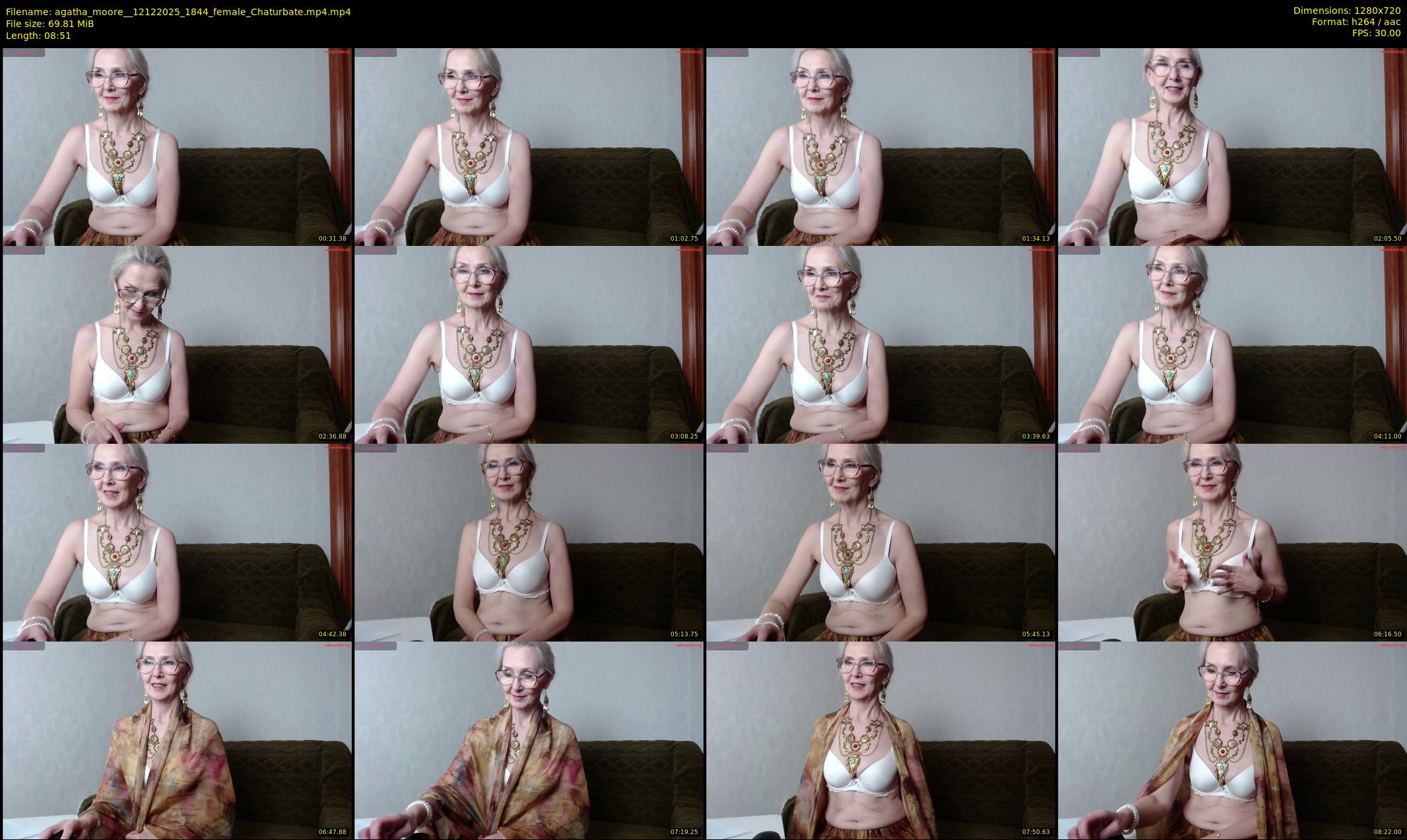 agatha_moore_ — 9 minute Chaturbate female cam show recording, 720p, Dec 12, 2025