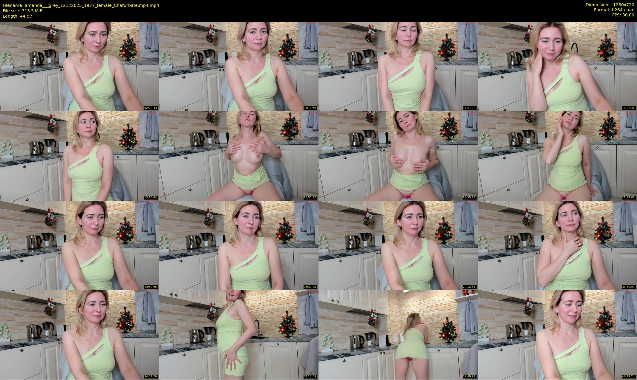 amanda___grey — 45 minute Chaturbate female cam show recording, 720p, Dec 12, 2025