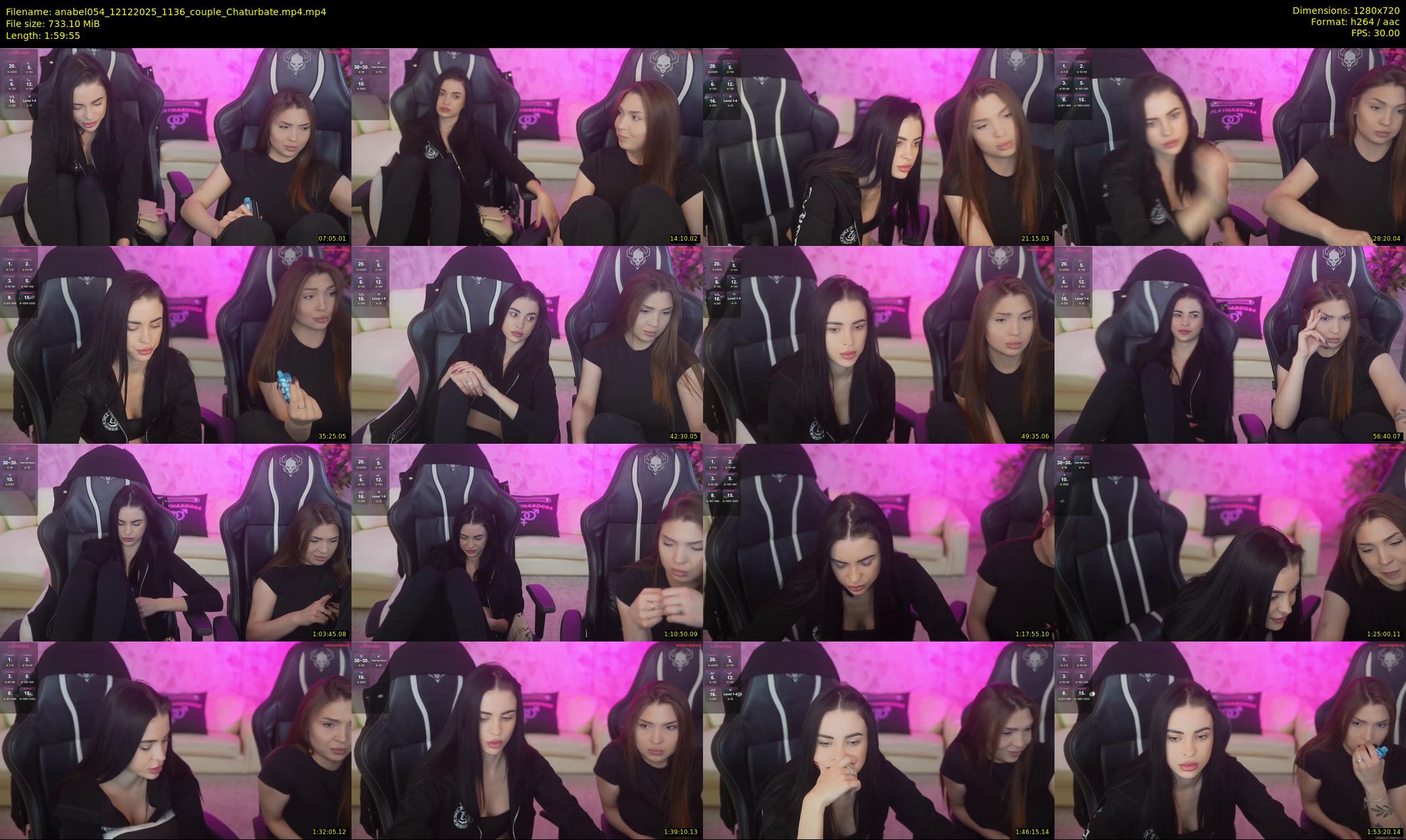 anabel054 — 120 minute Chaturbate female cam show recording, 720p, Dec 12, 2025