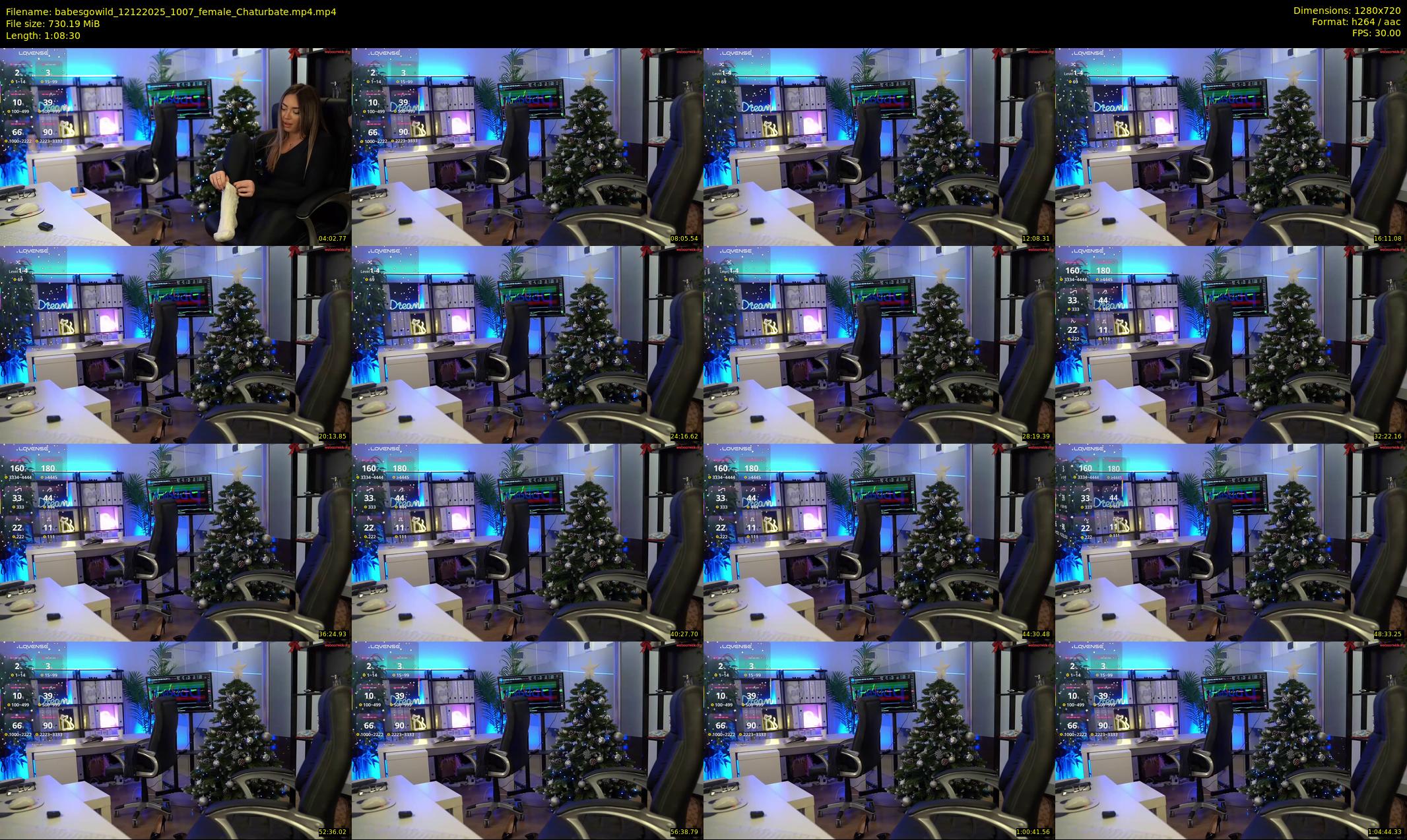 babesgowild — 69 minute Chaturbate couple cam show recording, 720p, Dec 12, 2025