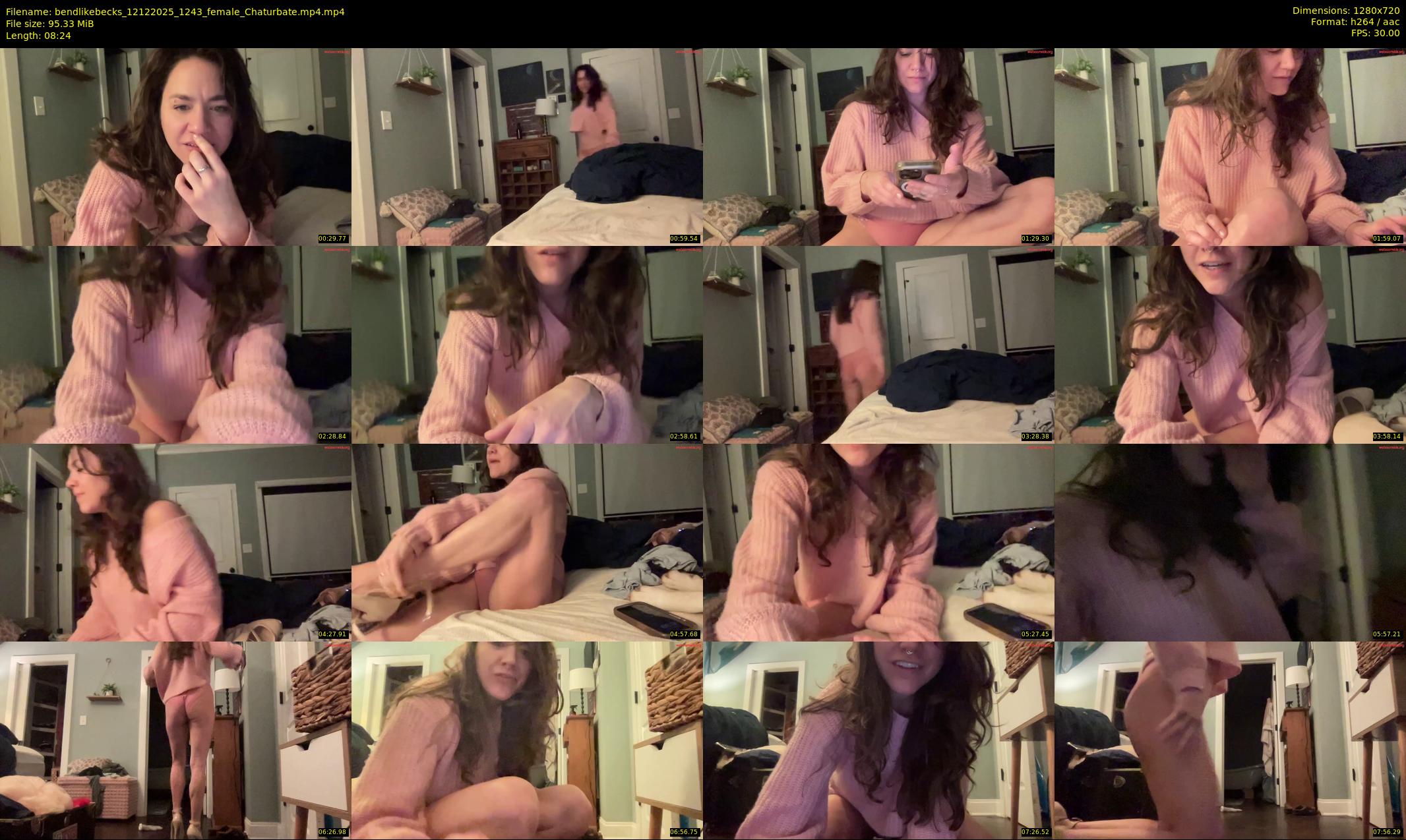 bendlikebecks — 9 minute Chaturbate female cam show recording, 720p, Dec 12, 2025