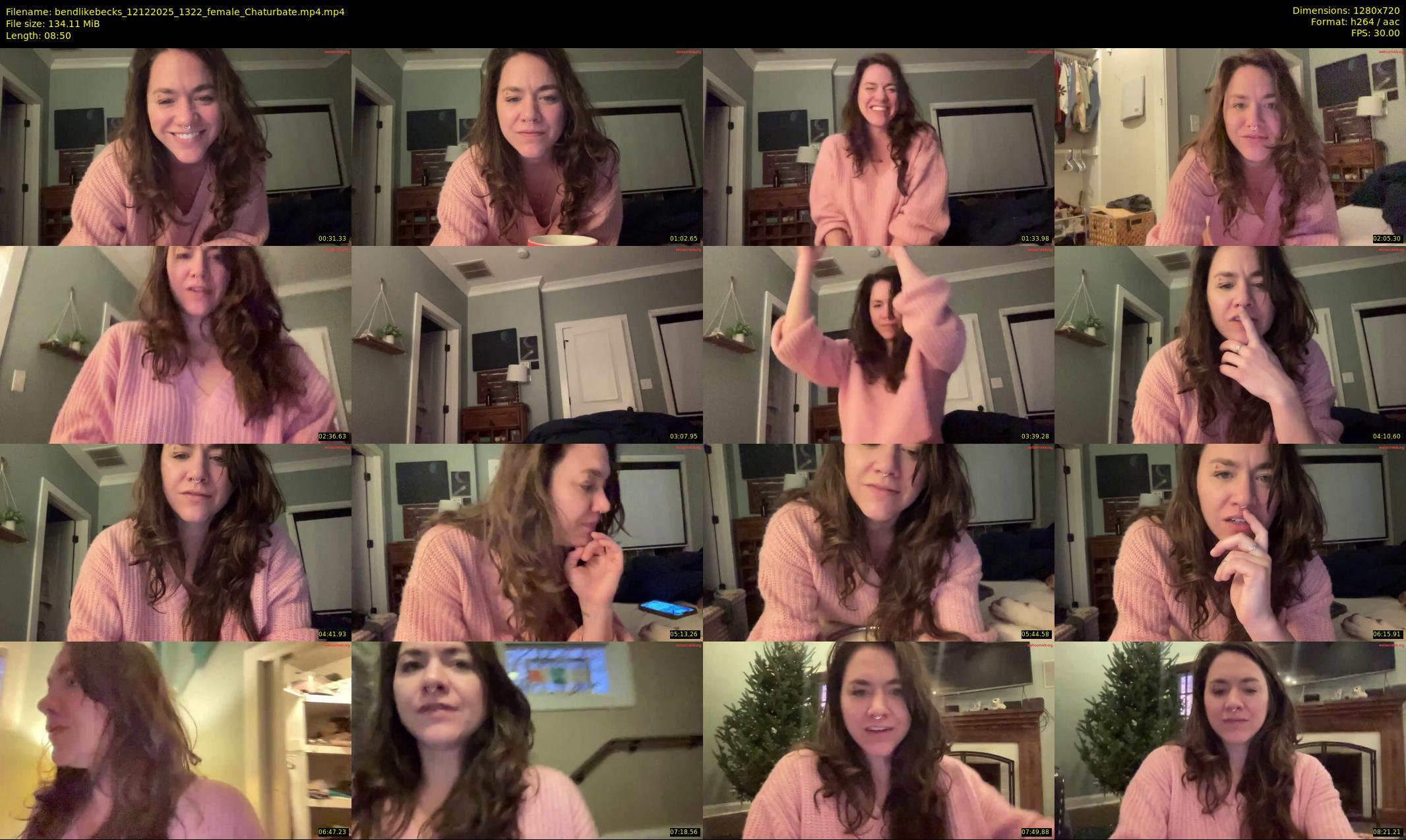 bendlikebecks — 9 minute Chaturbate female cam show recording, 720p, Dec 12, 2025