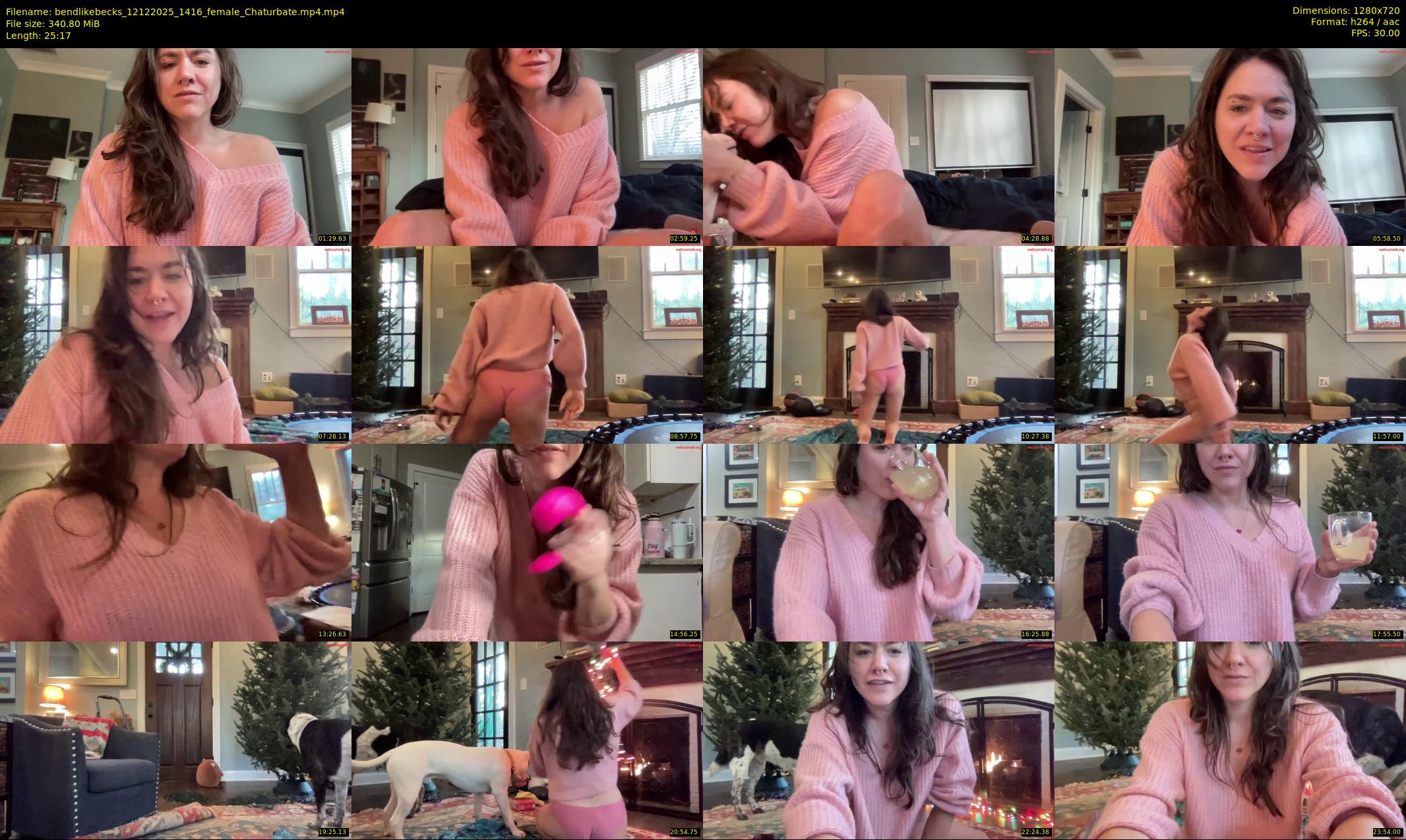 bendlikebecks — 26 minute Chaturbate female cam show recording, 720p, Dec 12, 2025