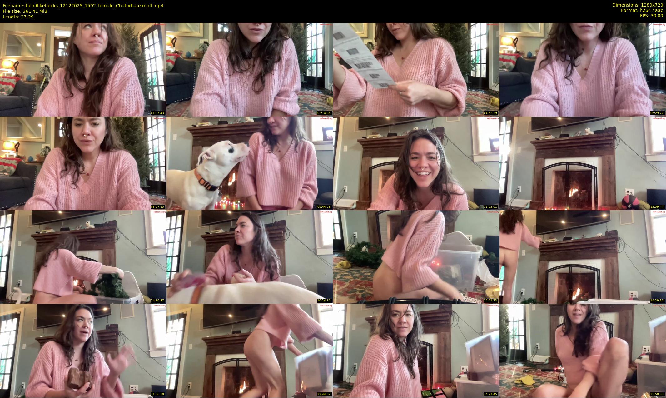 bendlikebecks — 28 minute Chaturbate female cam show recording, 720p, Dec 12, 2025