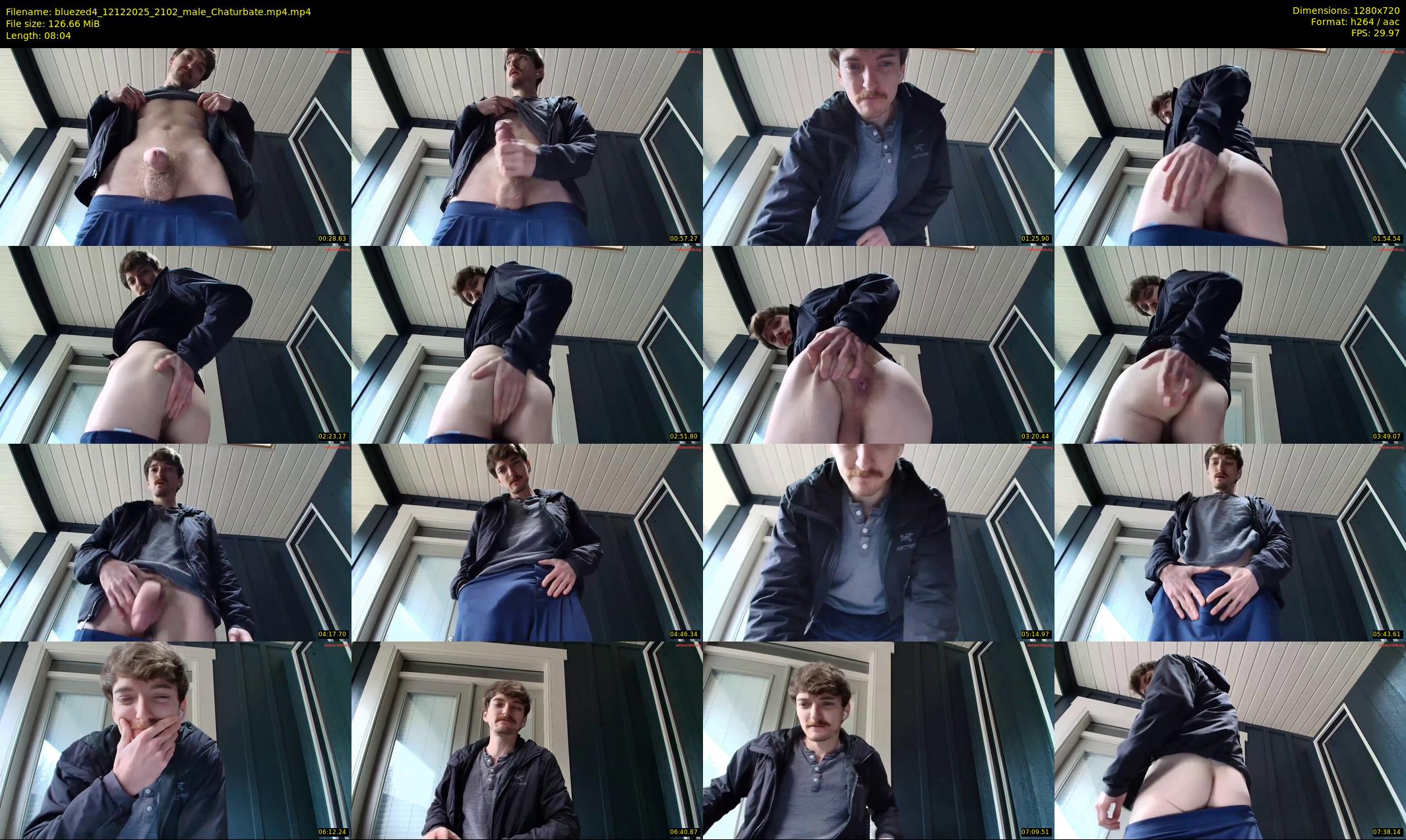 bluezed4 — 9 minute Chaturbate male cam show recording, 720p, Dec 12, 2025
