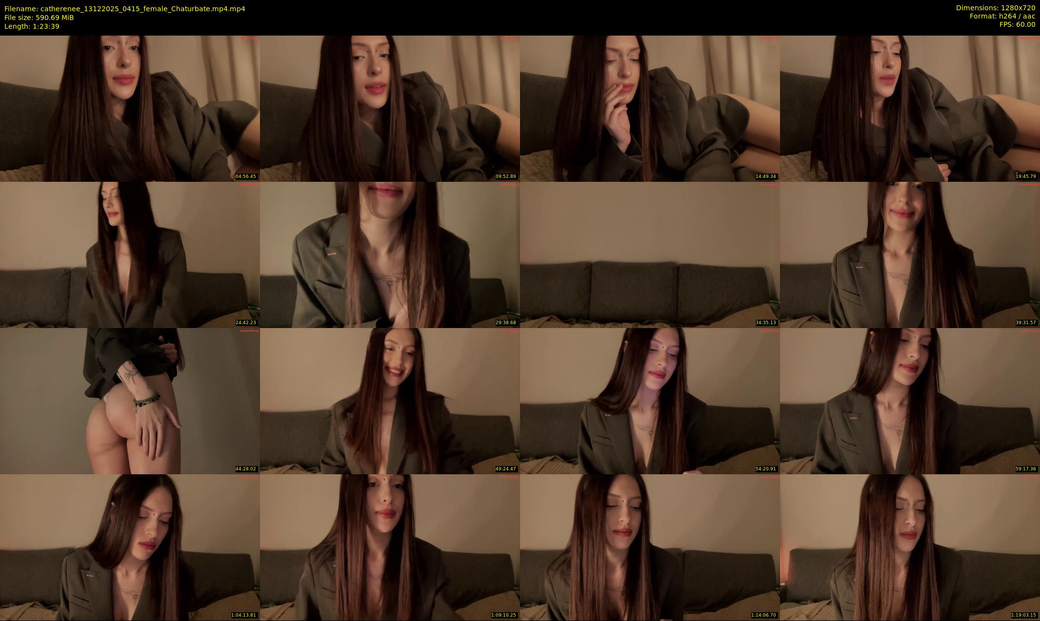 catherenee — 84 minute Chaturbate female cam show recording, 720p, Dec 13, 2025