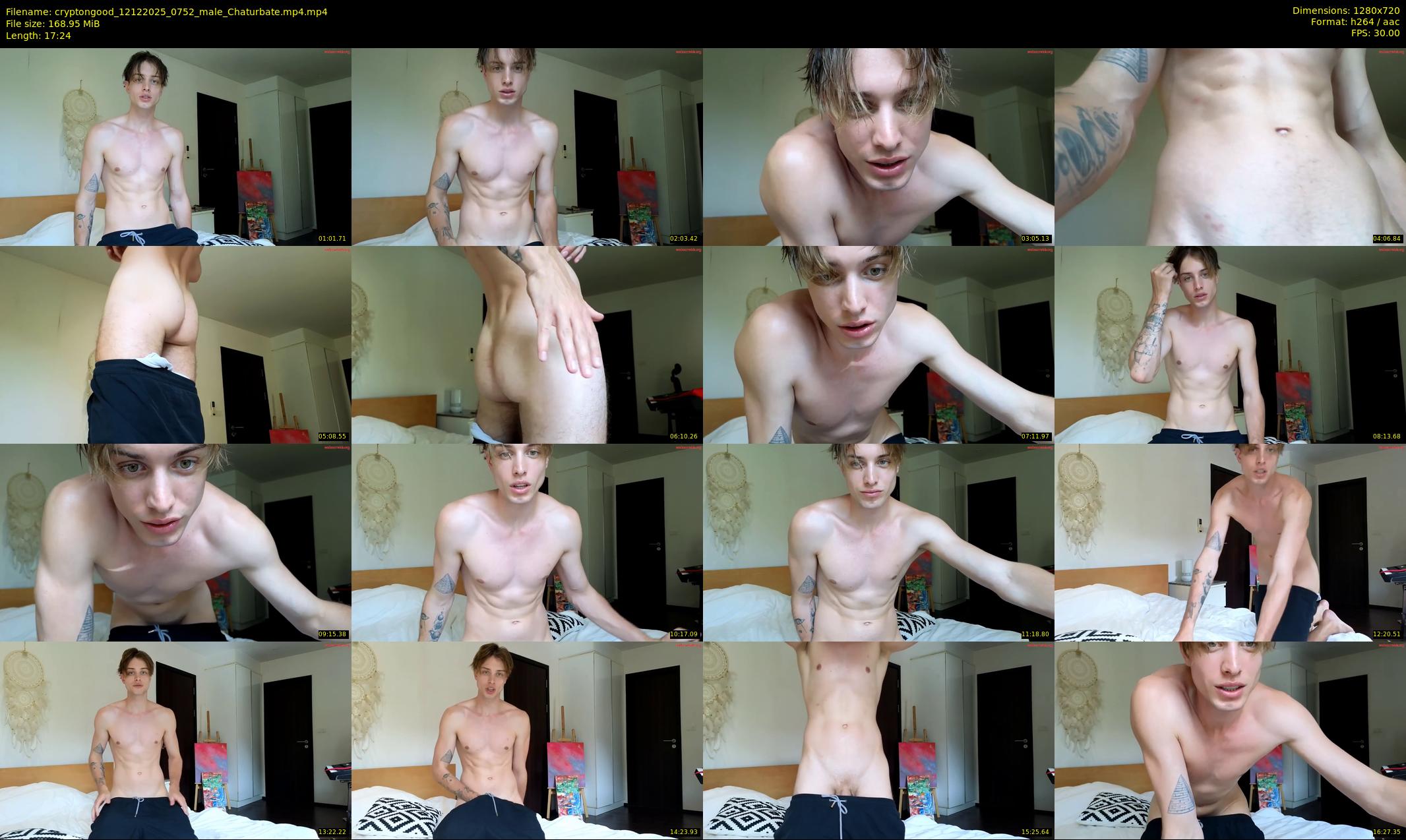 cryptongood — 18 minute Chaturbate male cam show recording, 720p, Dec 12, 2025