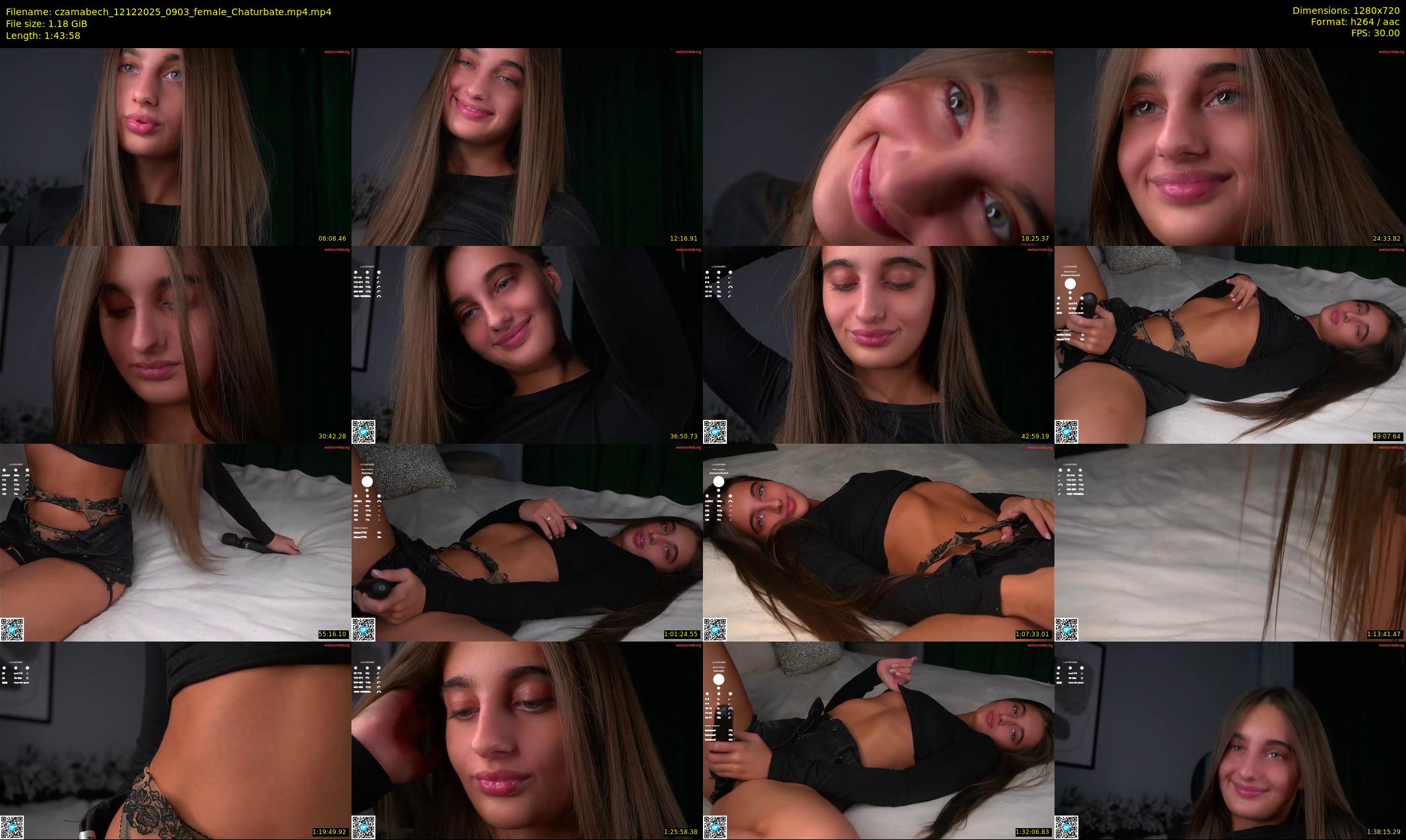czamabech — 104 minute Chaturbate female cam show recording, 720p, Dec 12, 2025