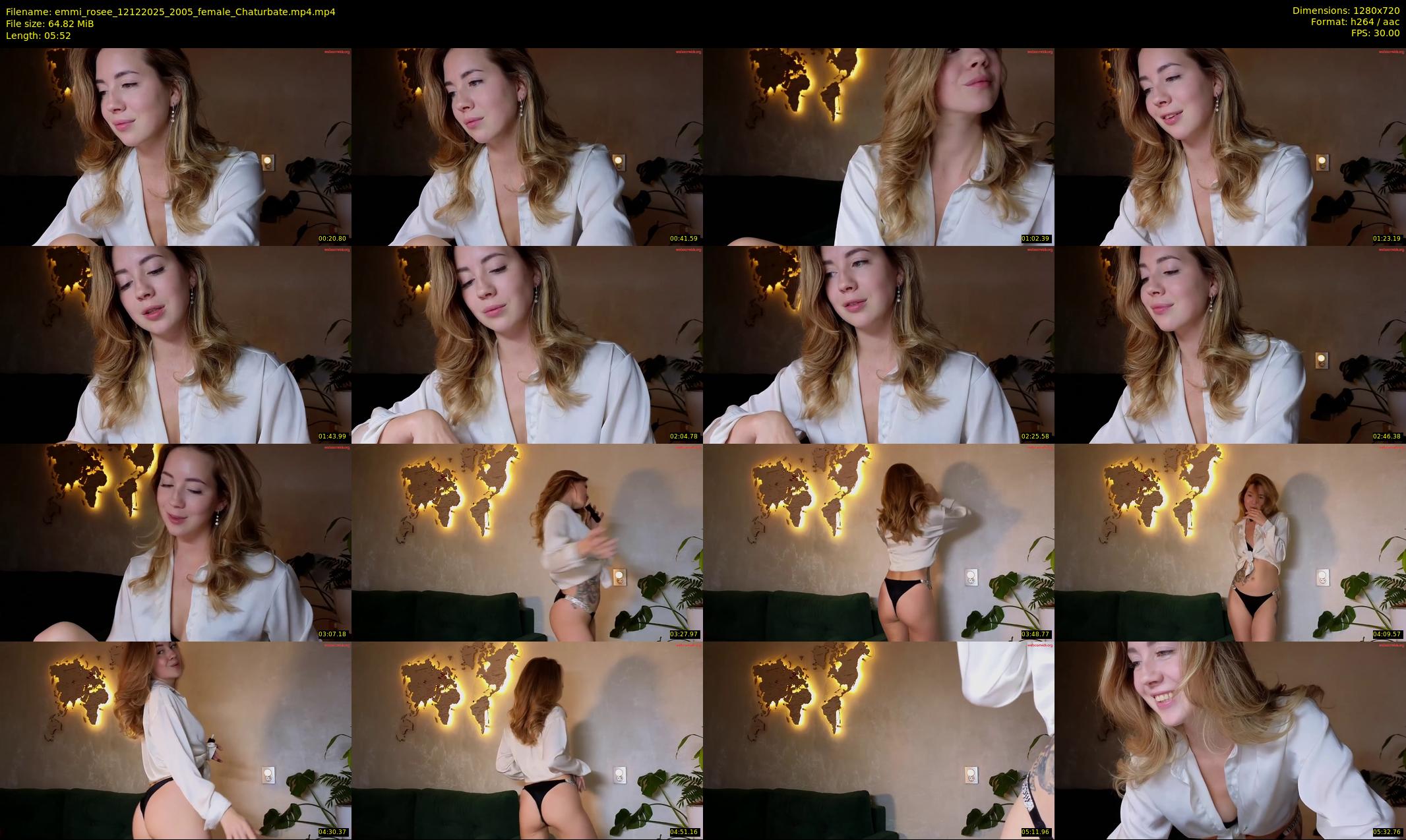 emmi_rosee — 6 minute Chaturbate female cam show recording, 720p, Dec 12, 2025